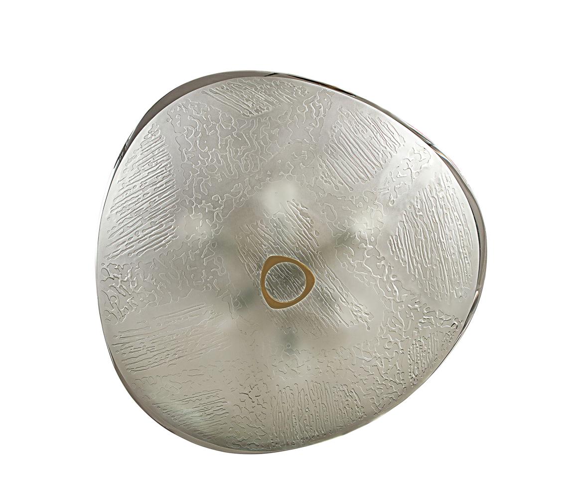 Rare Ceiling Light #2067 by Max Ingrand for Fontana Arte In Good Condition In New York, NY