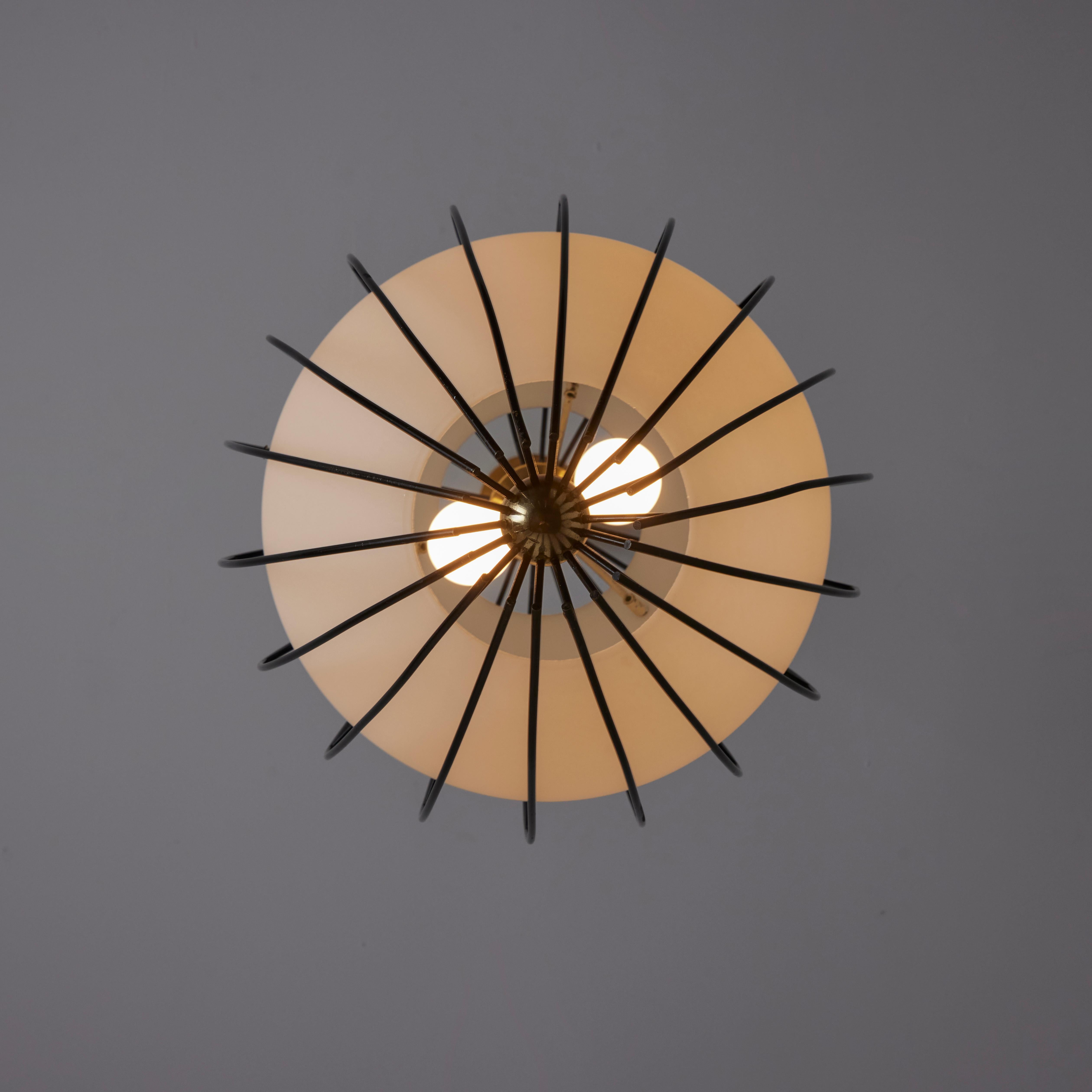 Mid-20th Century Rare Ceiling Light by Angelo Lelii for Arredoluce For Sale
