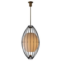 Rare Ceiling Light by Angelo Lelii for Arredoluce