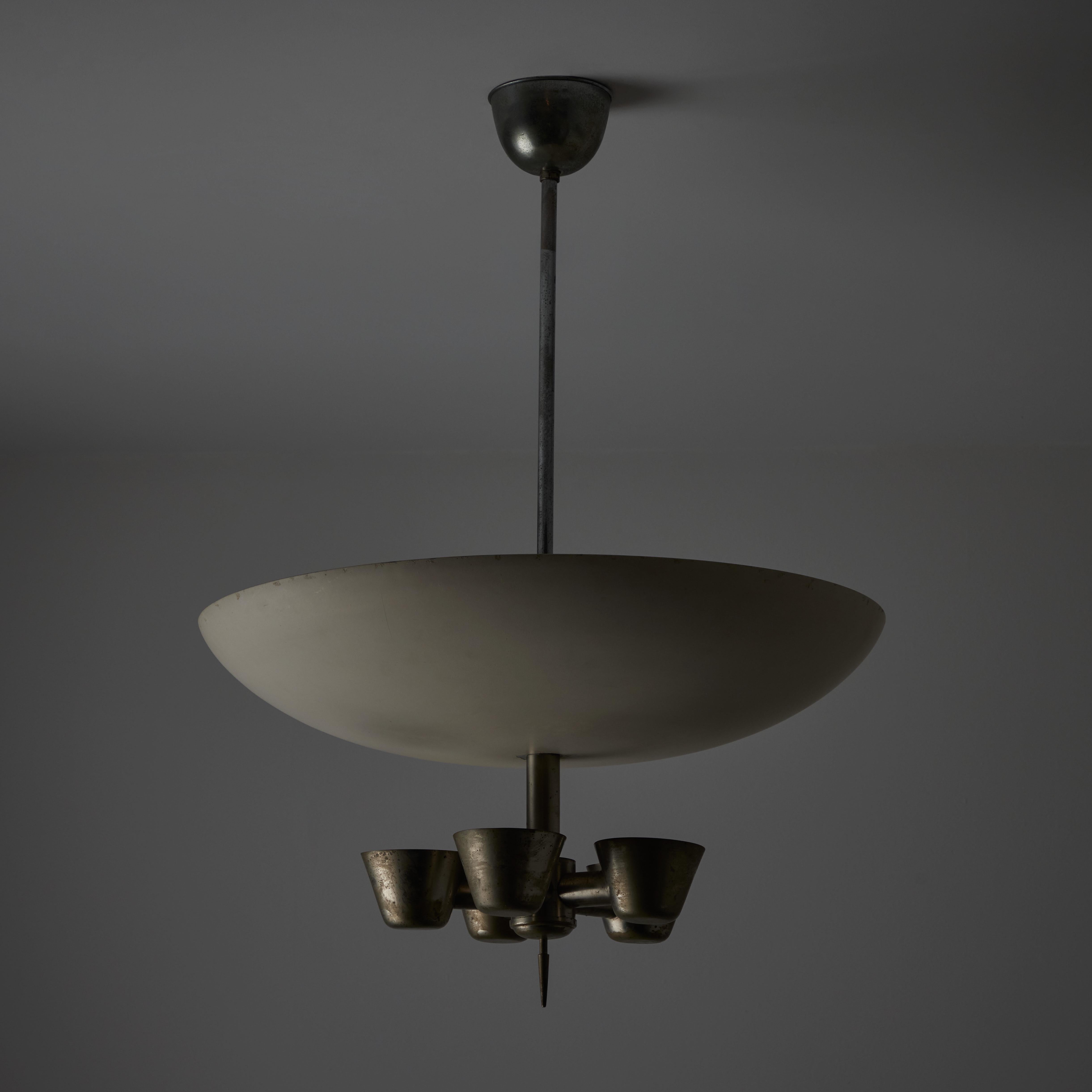 Rare Ceiling Light by Stilnovo In Good Condition For Sale In Los Angeles, CA