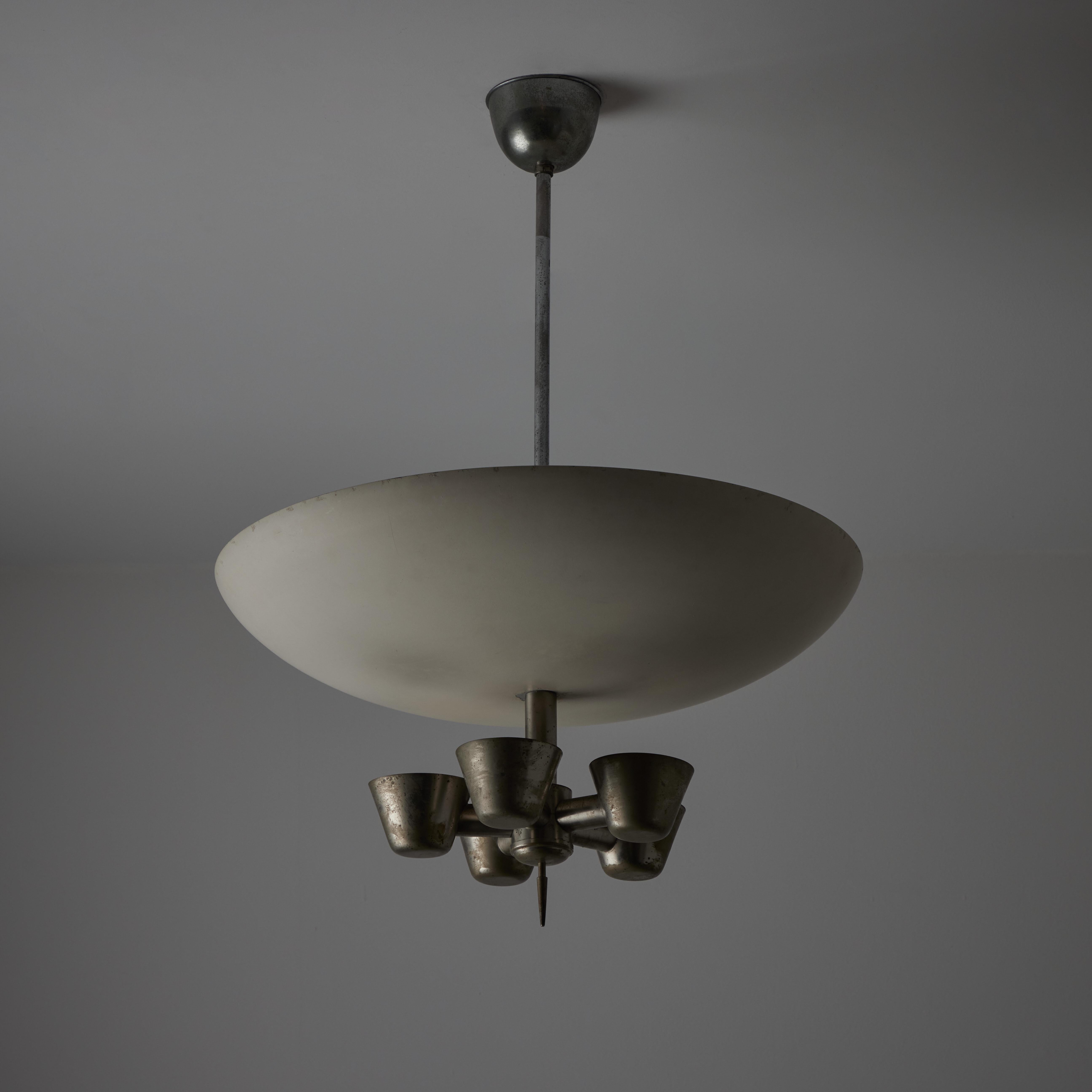Mid-20th Century Rare Ceiling Light by Stilnovo For Sale