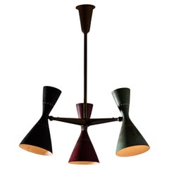 Rare Ceiling Light by Stilnovo