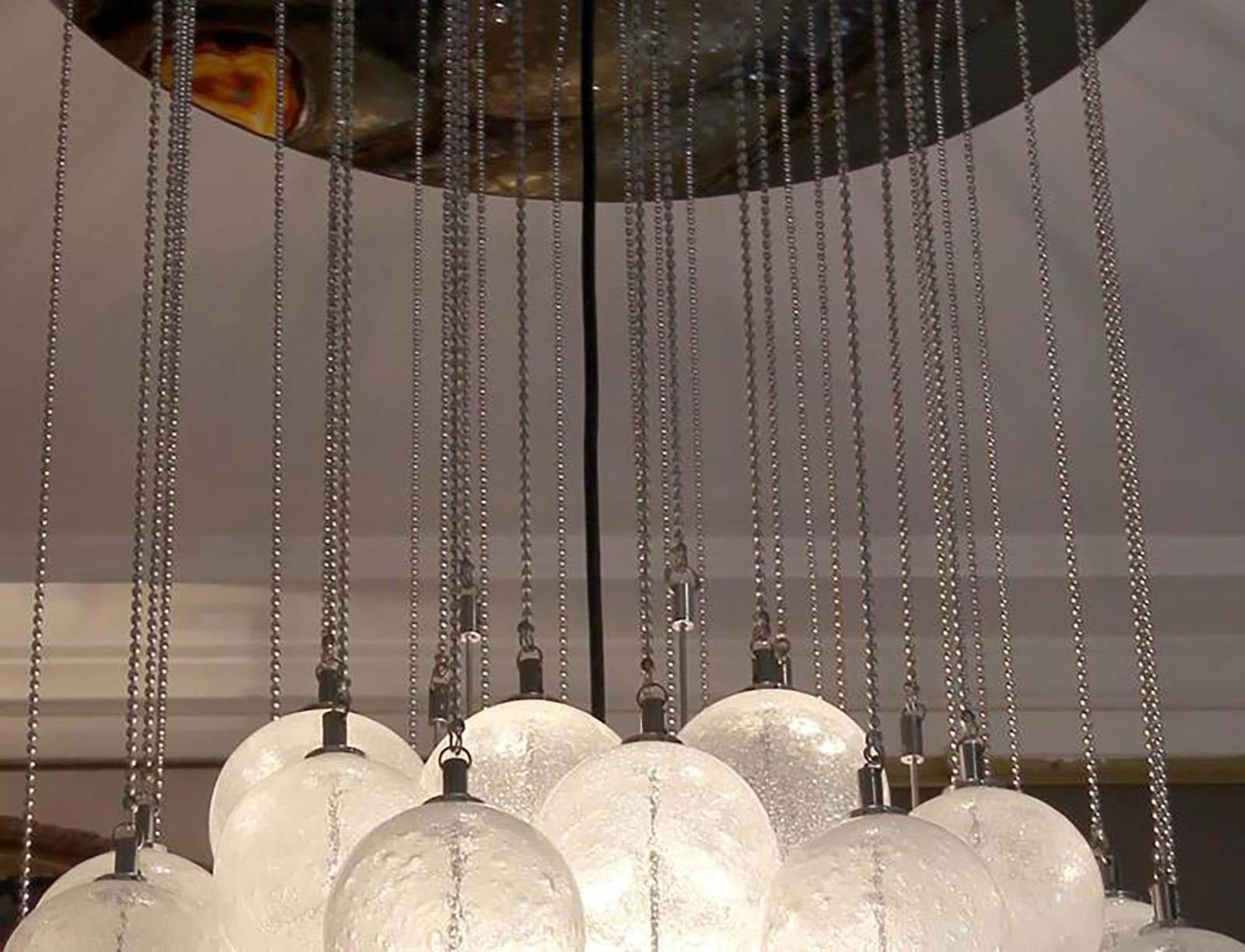 Rare Ceiling Light by Zero Quattro in Milano, Italy, 1980 For Sale 8