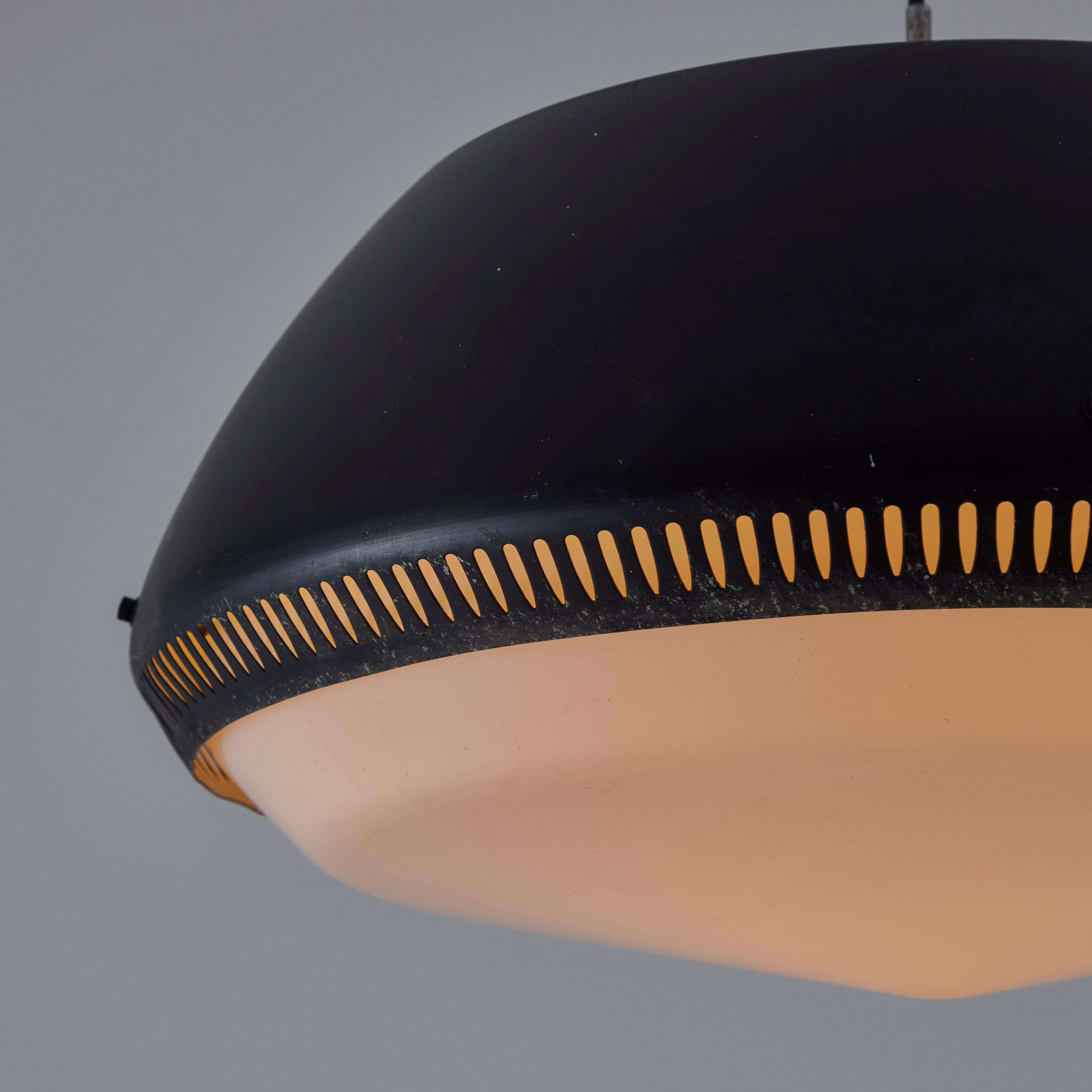 Mid-Century Modern Lampe à suspension rare de Gio Ponti pour Greco en vente
