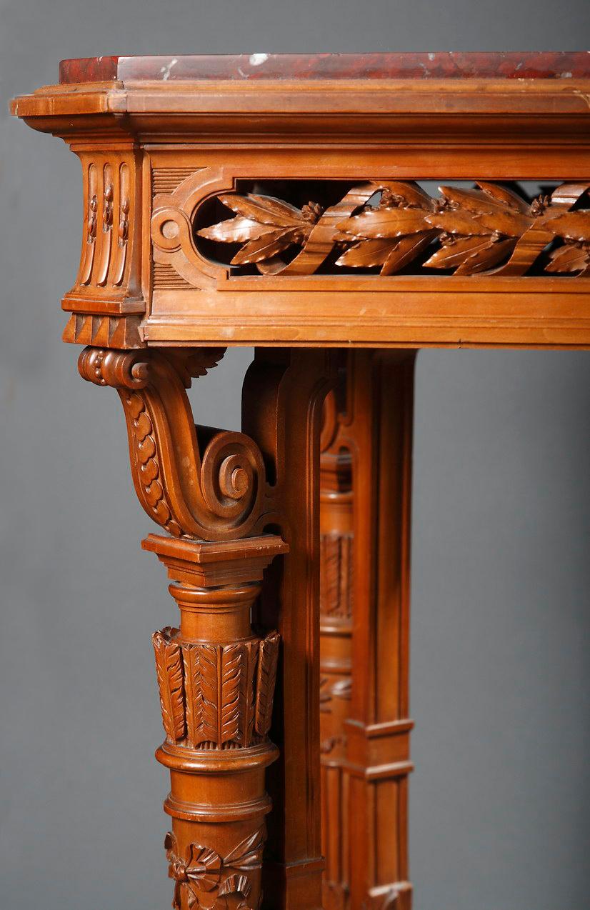 Rare table centrale attribuée à A.E. Beurdeley, France, datant d'environ 1880 en vente 2
