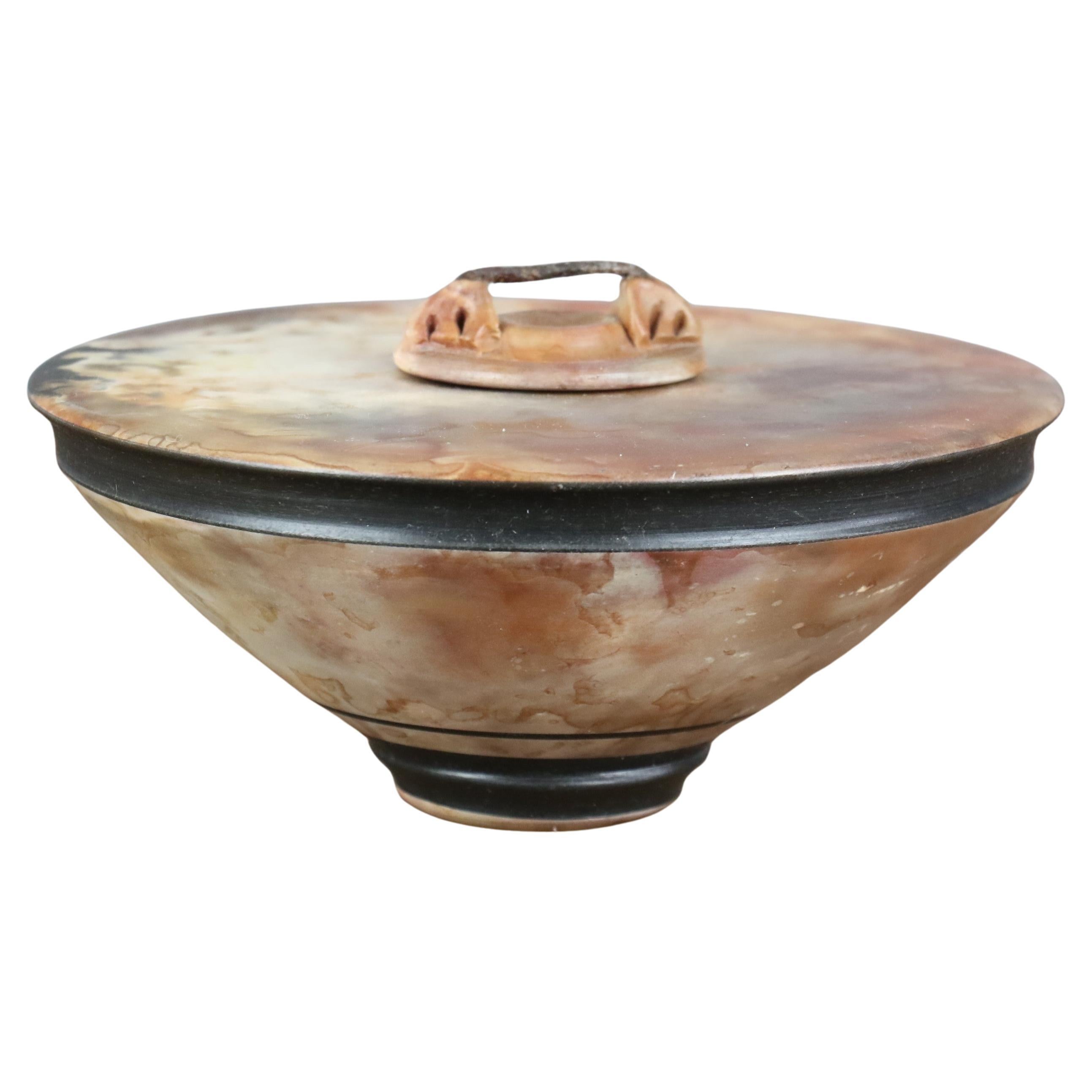 Rare ceramic box by Ardine Spitters - Circa 2000 - Era Bayle Girel Lanusé Uzan