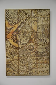 Rare Ceramic Mural by Roger Capron & Jean Derval