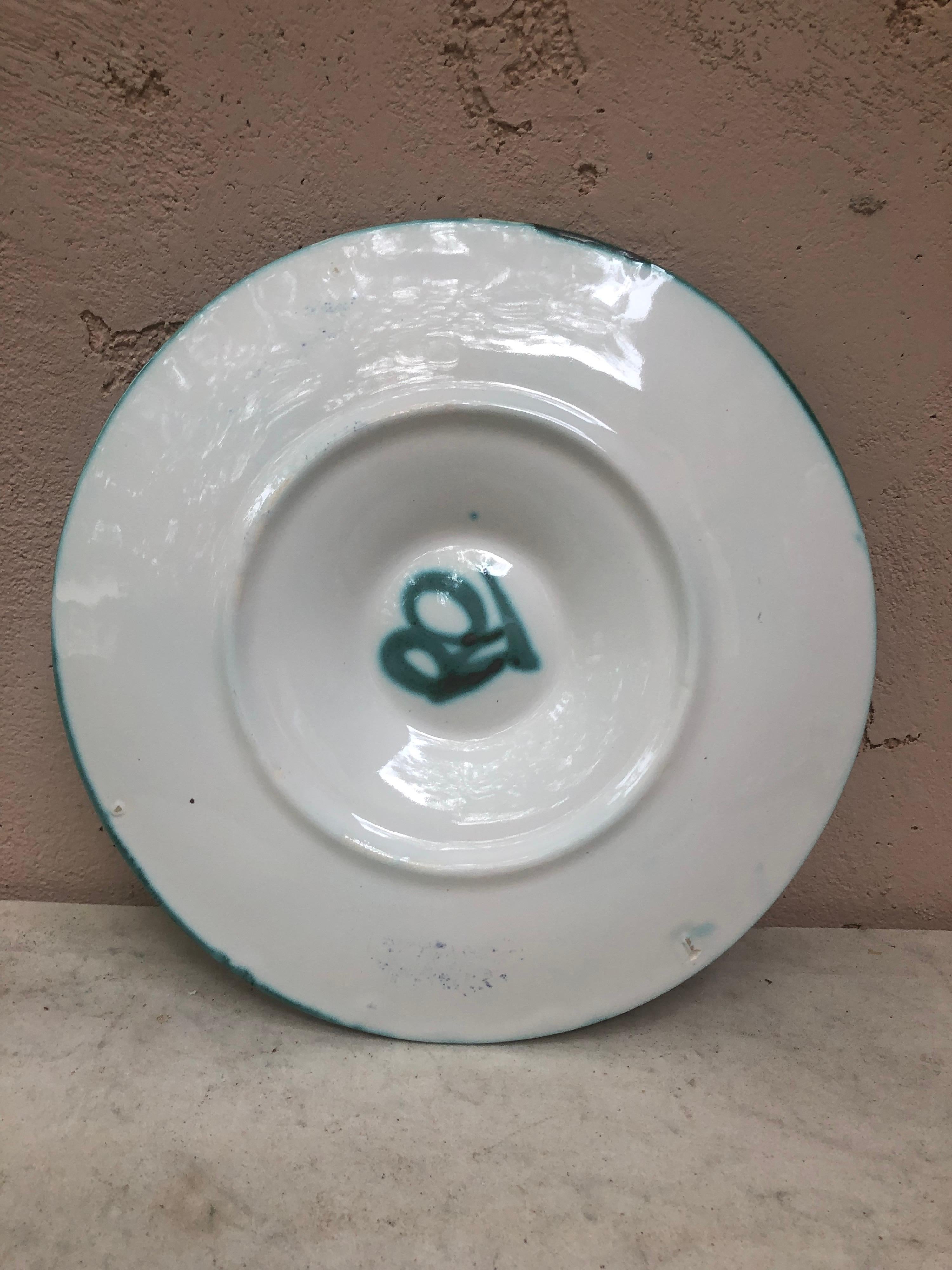 Mid-Century Modern Mid-Century Ceramic Oyster Plate Robert Picault Vallauris 
