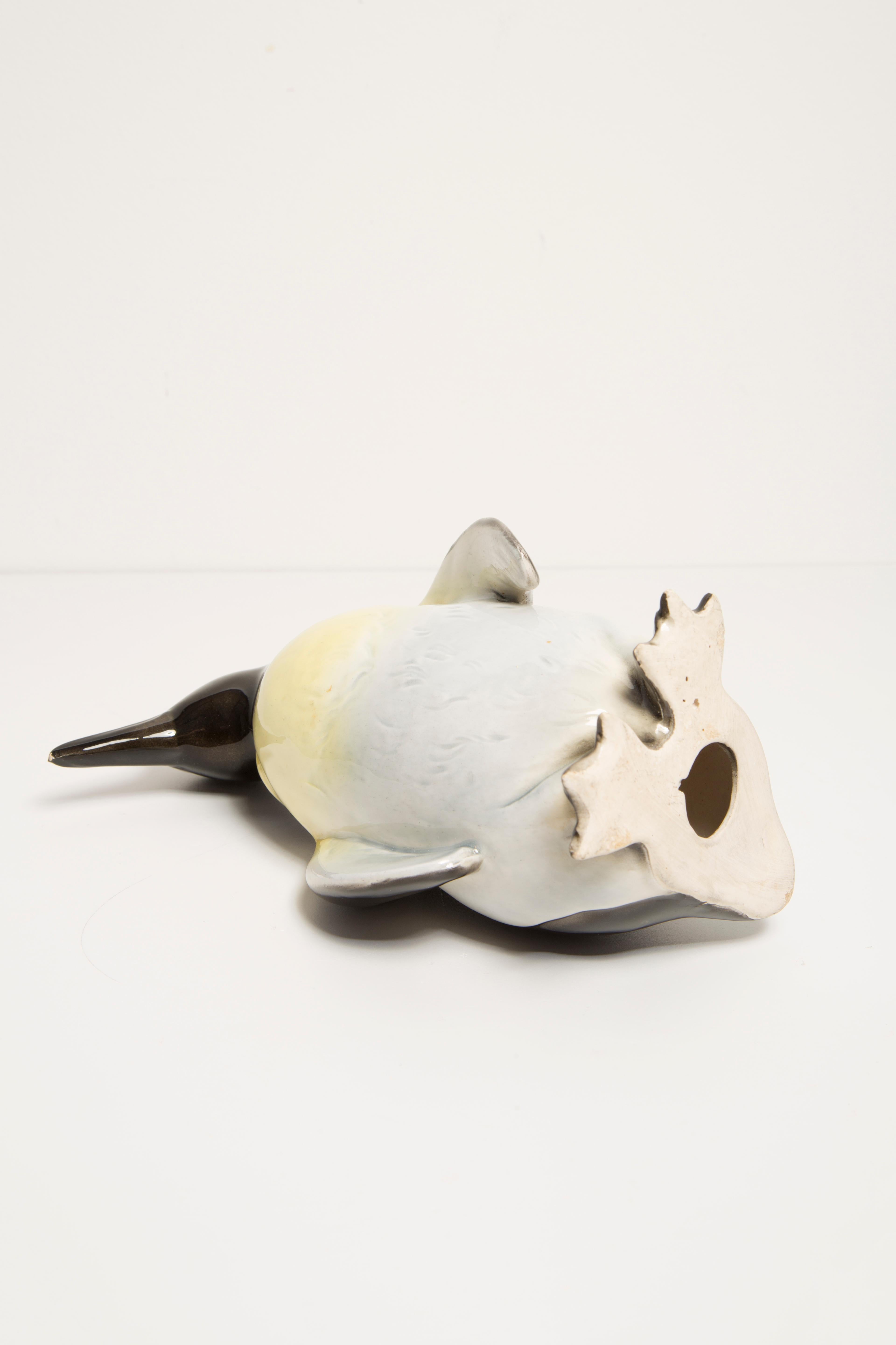 Rare Ceramic Penguin Decorative Sculpture, Germany, 1960s 5
