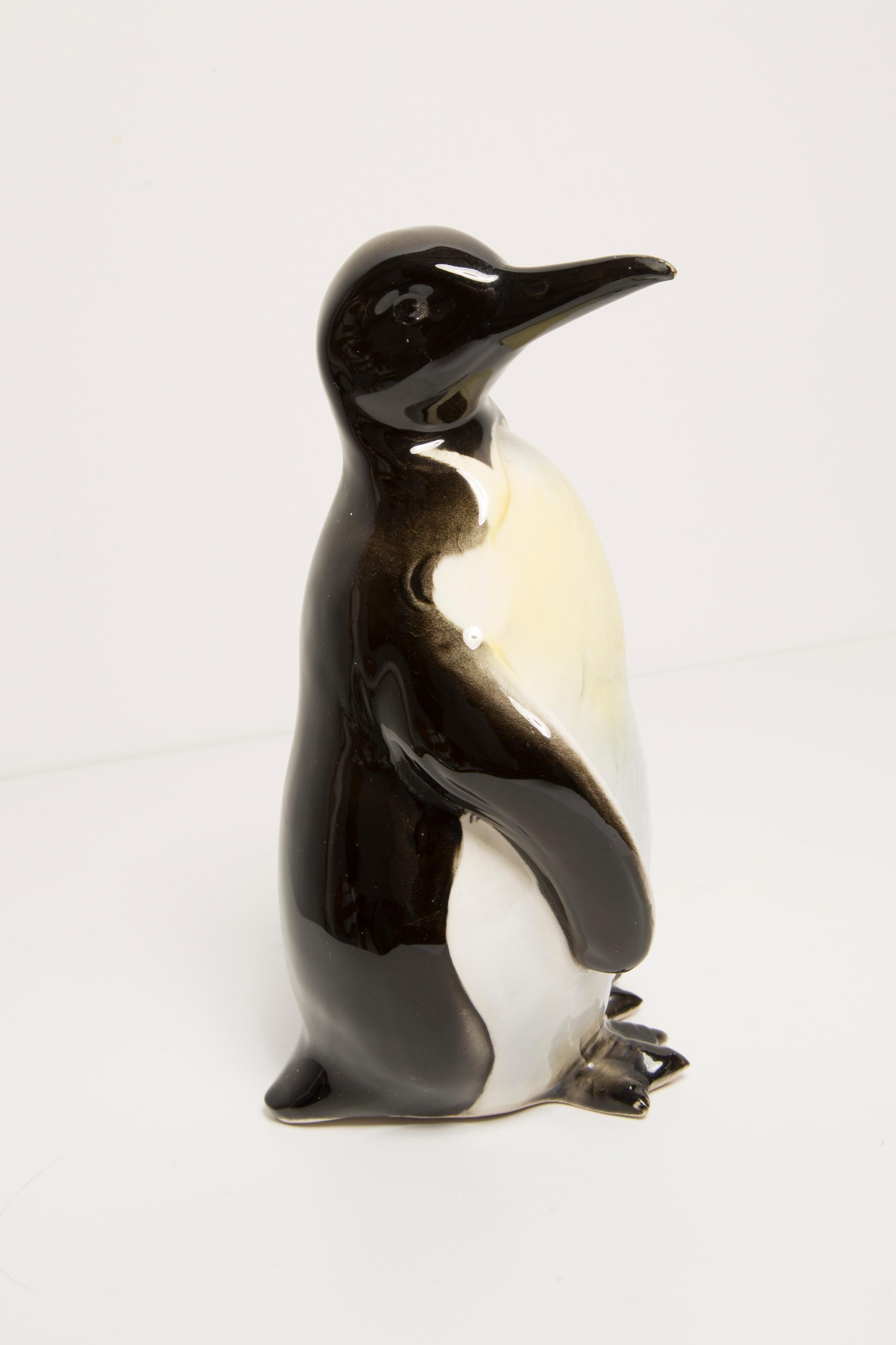 Rare Ceramic Penguin Decorative Sculpture, Germany, 1960s 3