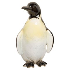 Rare Ceramic Penguin Decorative Sculpture, Germany, 1960s