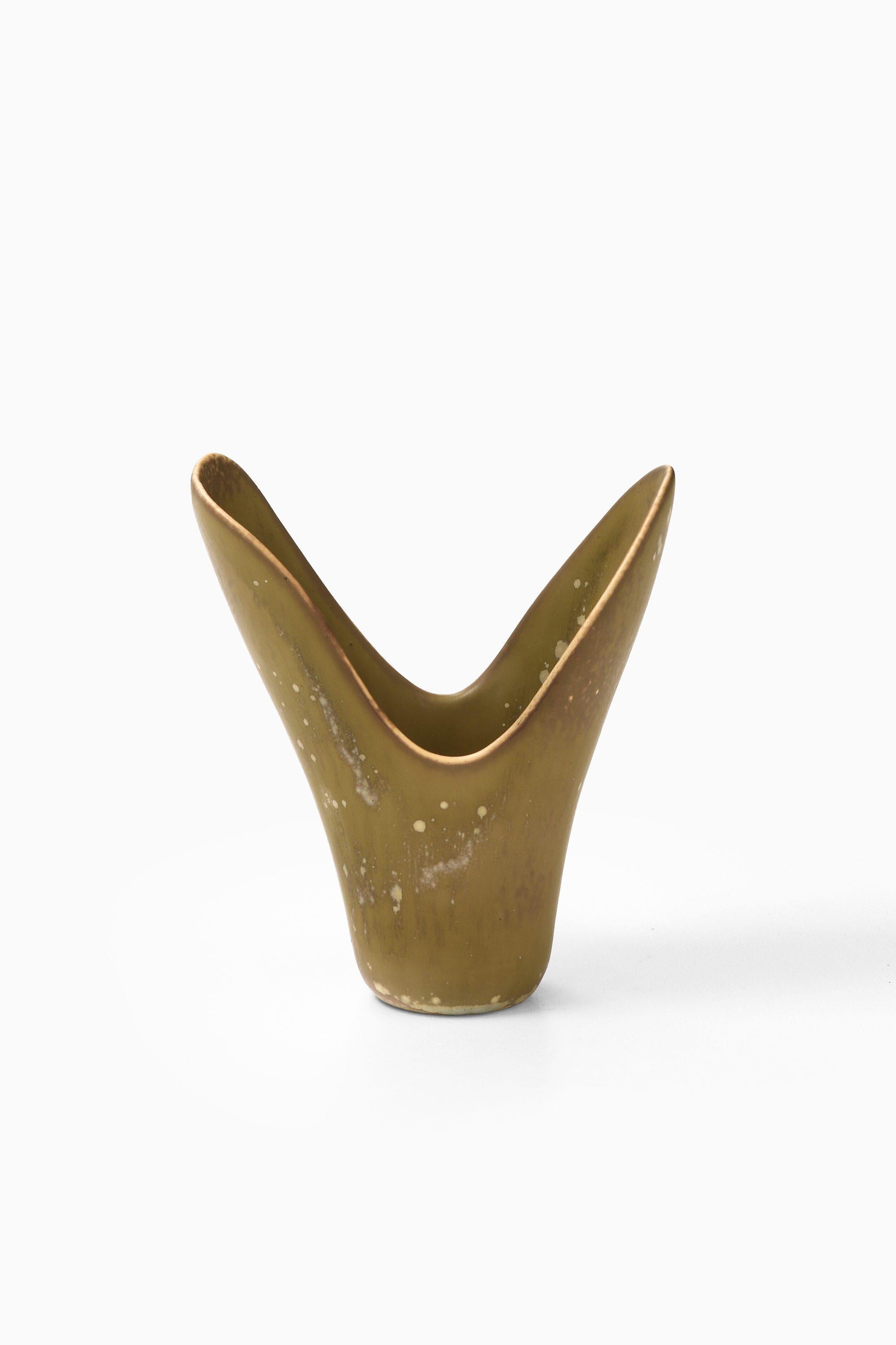 Scandinavo moderno Raro vaso in ceramica di Carl-Harry Stålhane, anni '60 in vendita