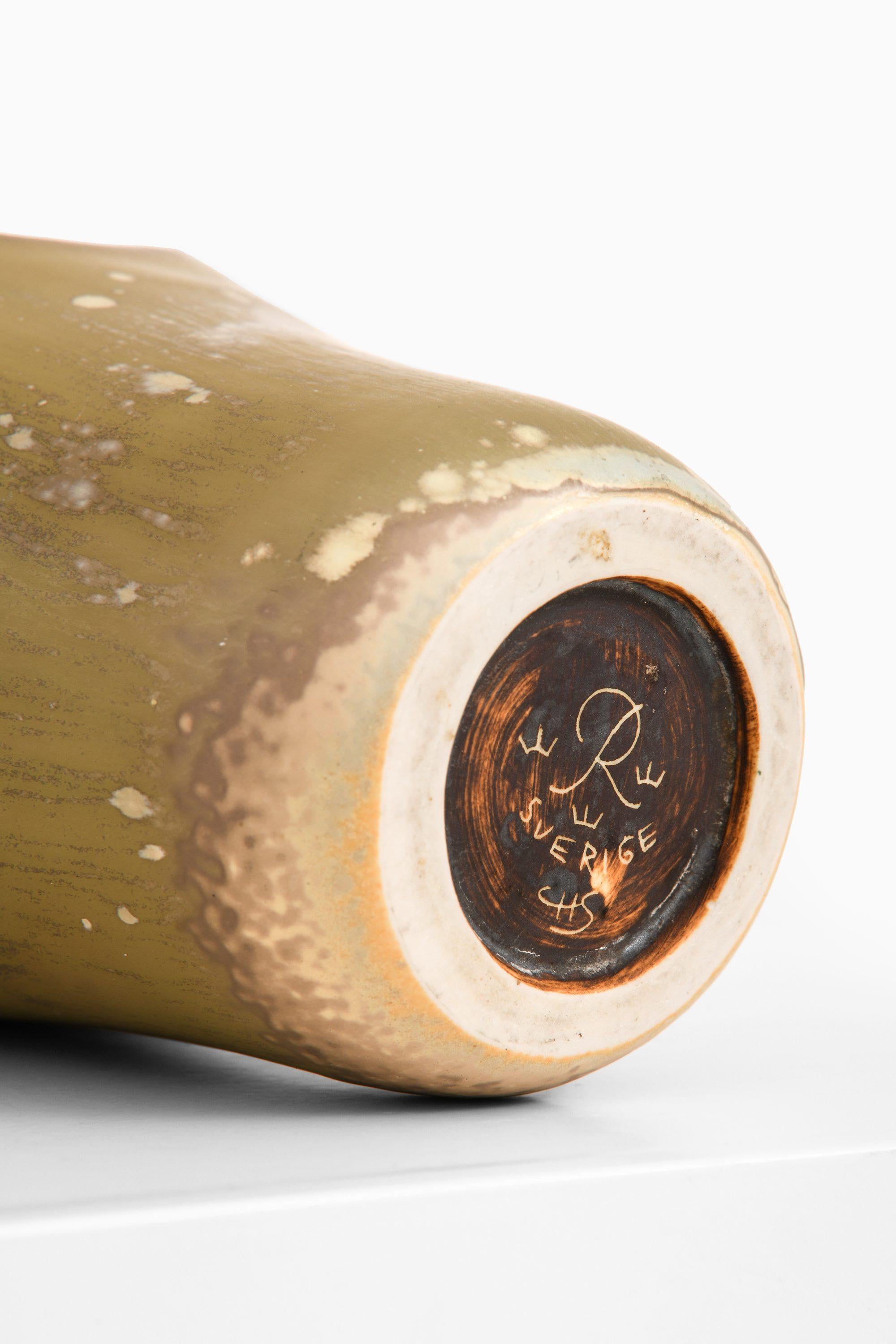 Svedese Raro vaso in ceramica di Carl-Harry Stålhane, anni '60 in vendita