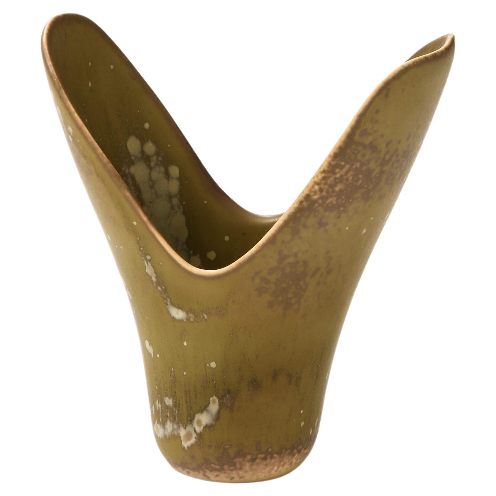 Rare Ceramic Vase by Carl-Harry Stålhane, 1960's