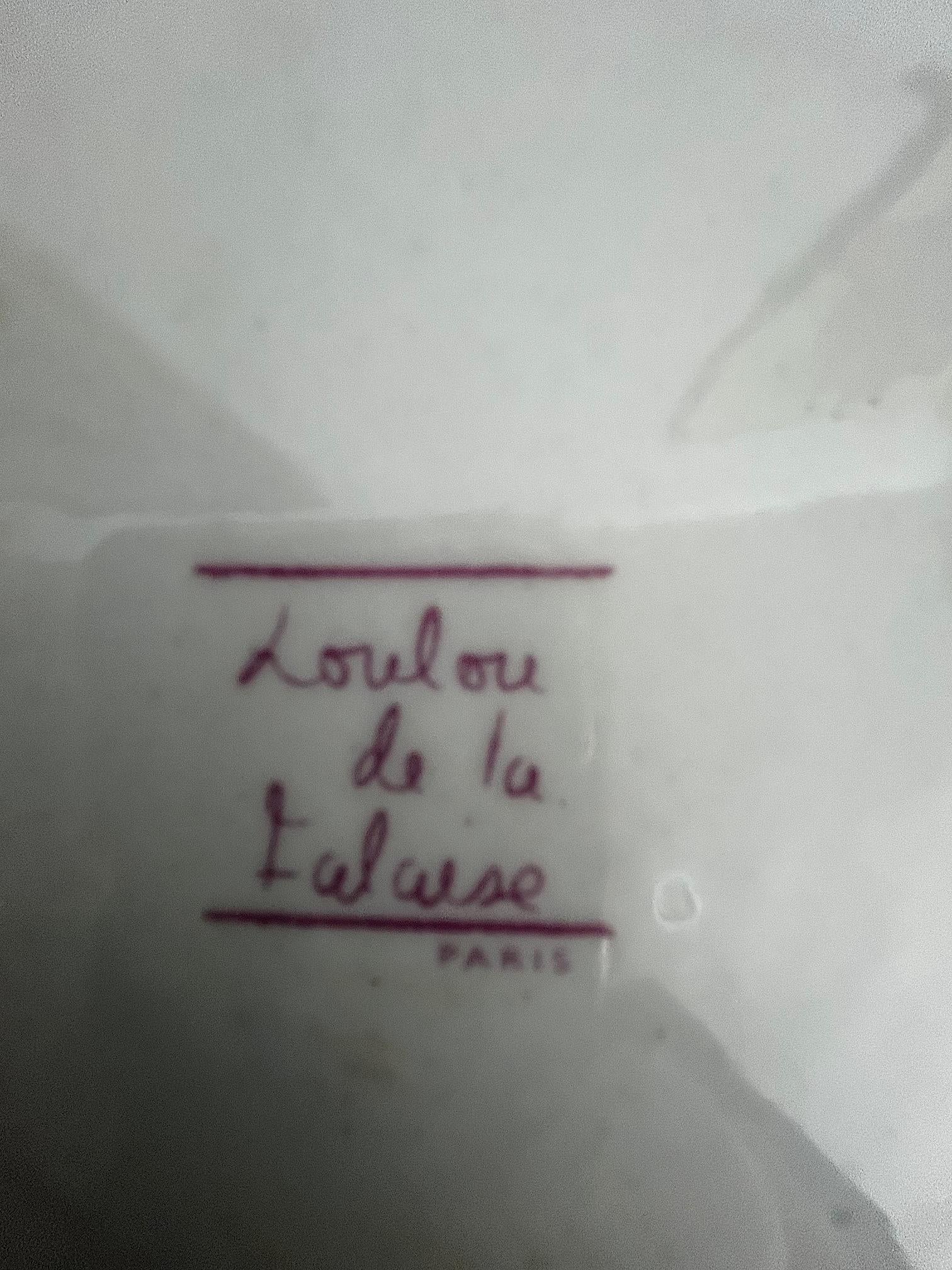 Cerámica rara de Loulou de la Falaise 1980 - 1990 en venta 3