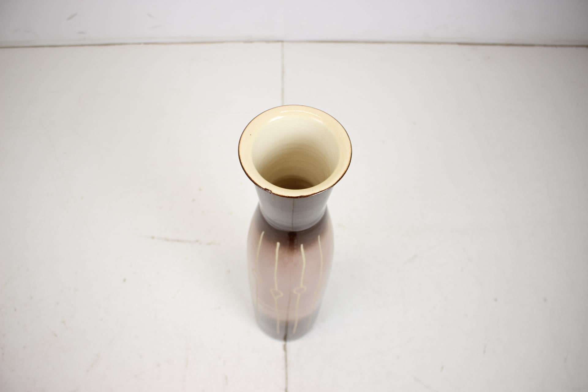 Smaltato Raro vaso in ceramica 