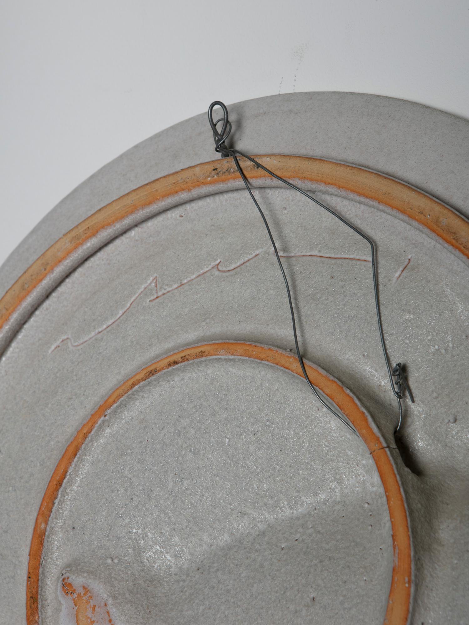 Rara escultura mural de cerámica de Carlo Zauli, Italia, años 70 Cerámico en venta