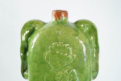 Rare Ceramics Vase by Richard Guino, France, 1930s