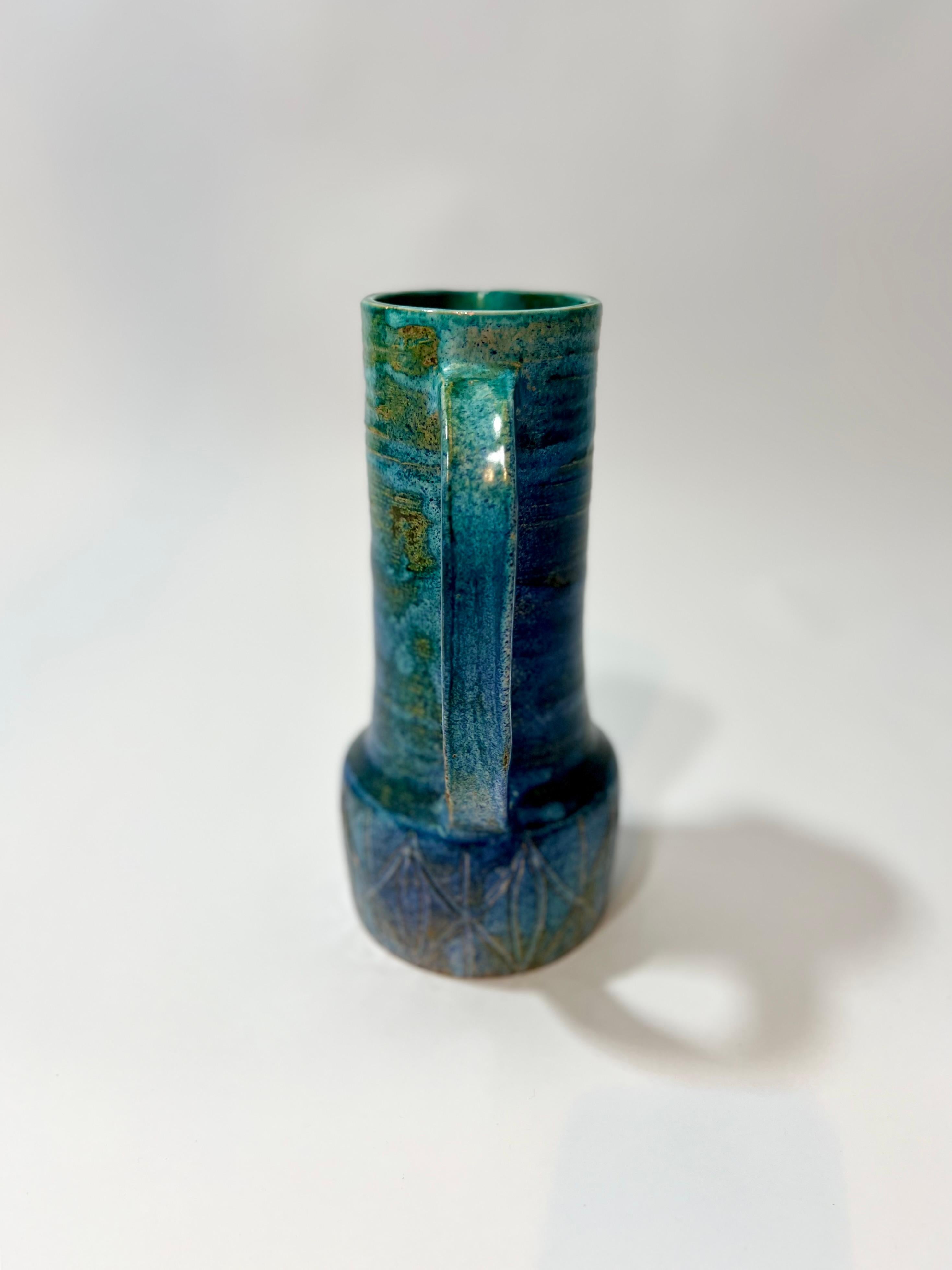 Rare céramique de Louis Yves Bonnet, service à Orangeade, France, années 60 - 70 For Sale 1