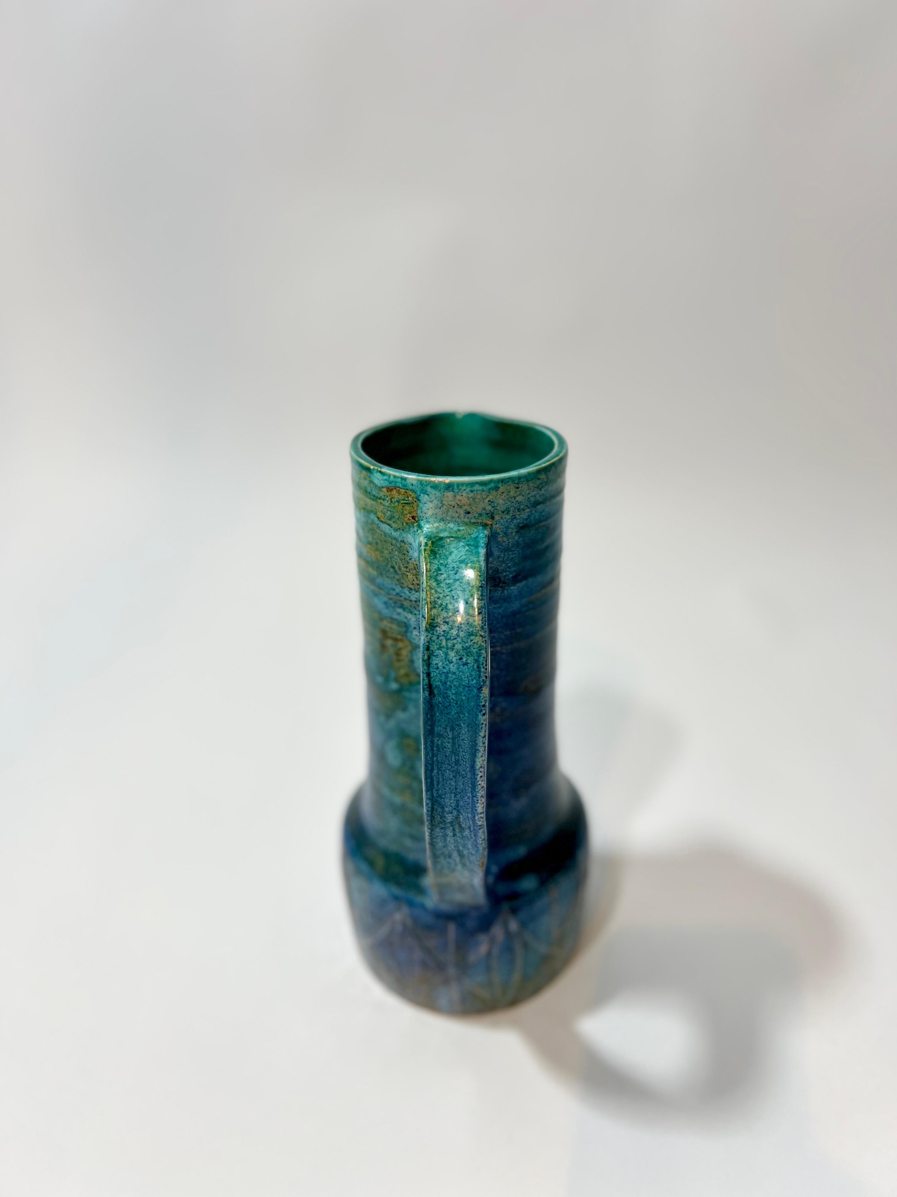 Rare céramique de Louis Yves Bonnet, service à Orangeade, France, années 60 - 70 For Sale 2