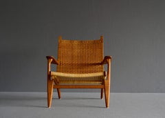 Seltene Ch 27 von Hans Wegner aus massivem Eichenholz