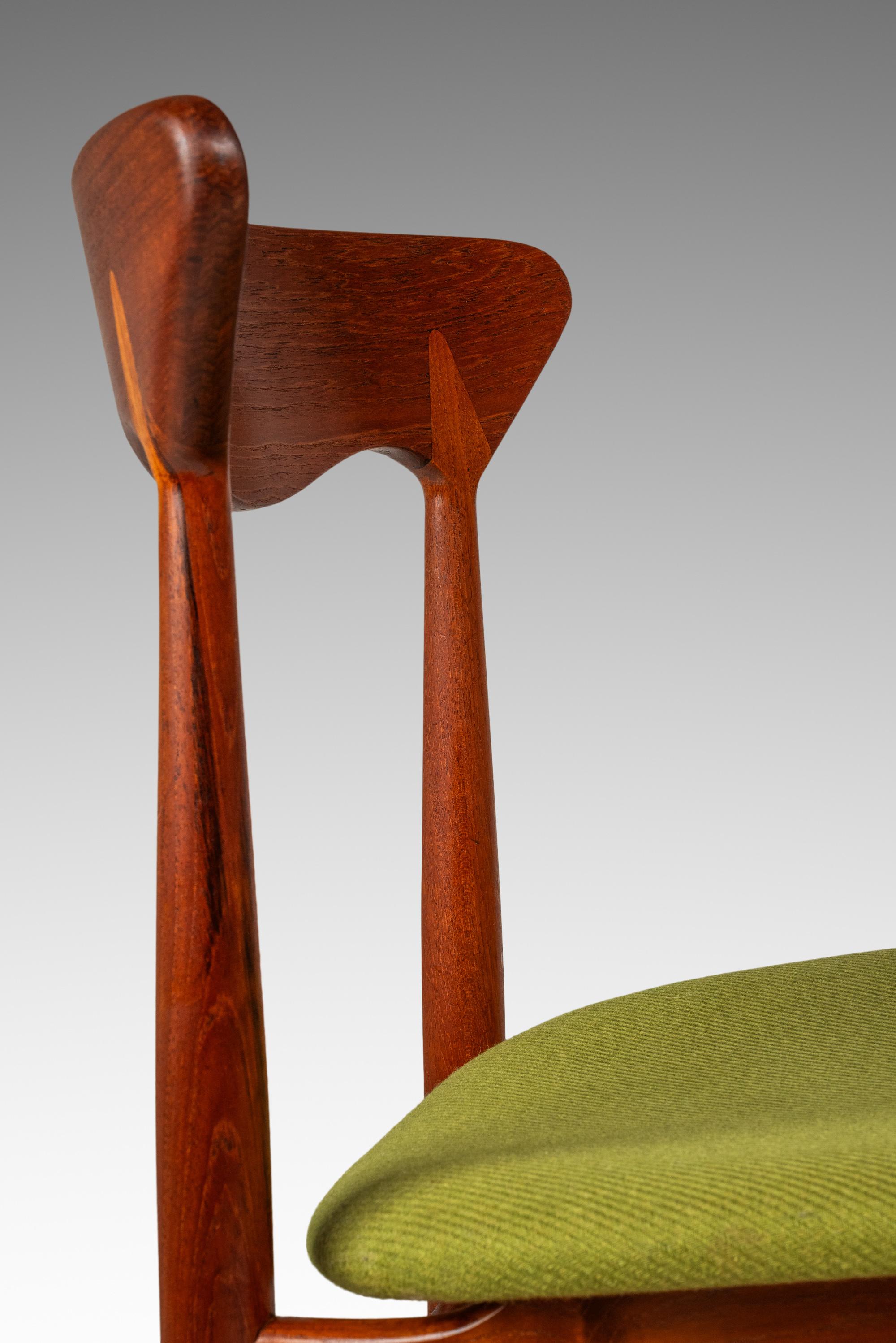 Rare Chair Attributed to Knud Færch for Slagelse Møbelvaerk, Denmark, c. 1960s For Sale 4