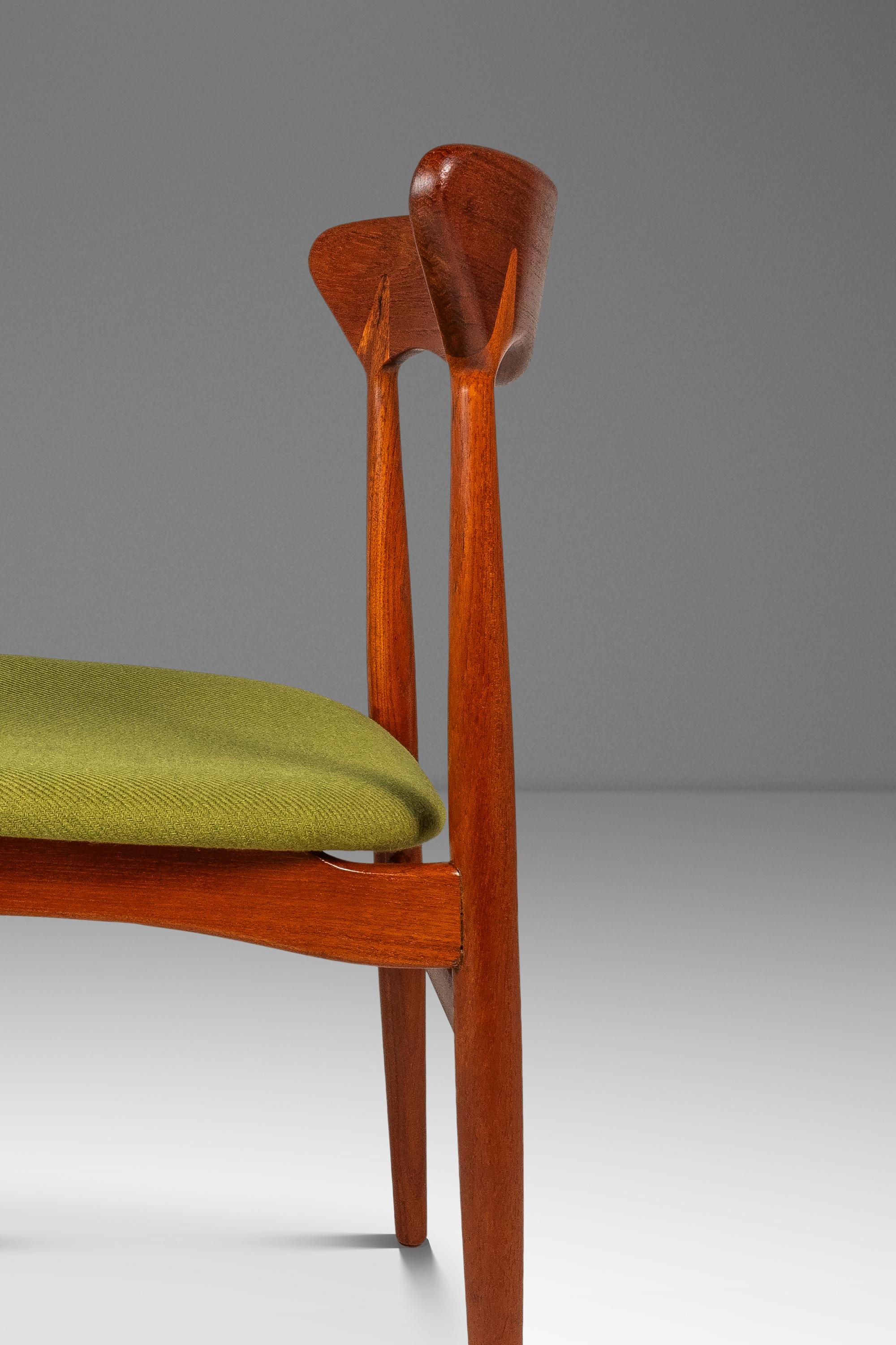 Rare Chair Attributed to Knud Færch for Slagelse Møbelvaerk, Denmark, c. 1960s For Sale 6