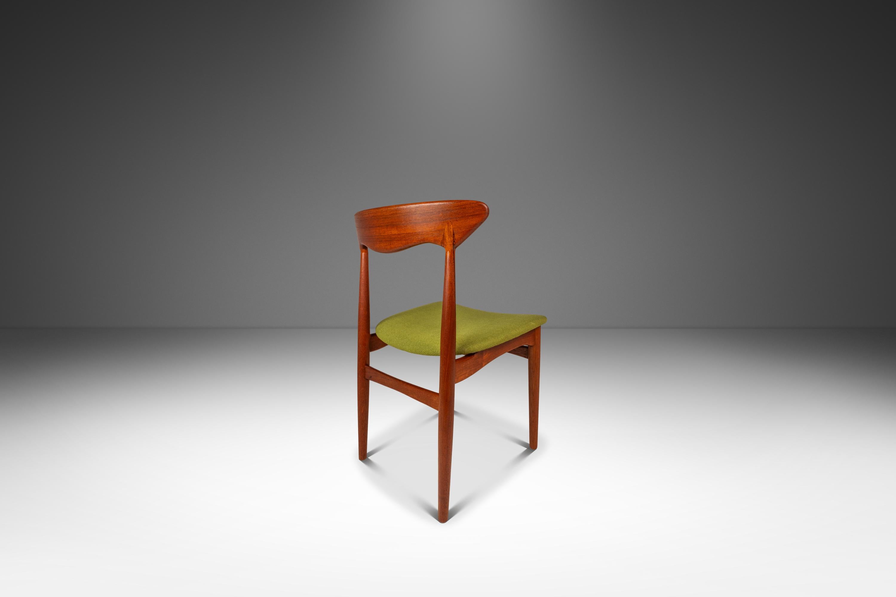 Mid-Century Modern Rare Chair Attributed to Knud Færch for Slagelse Møbelvaerk, Denmark, c. 1960s For Sale