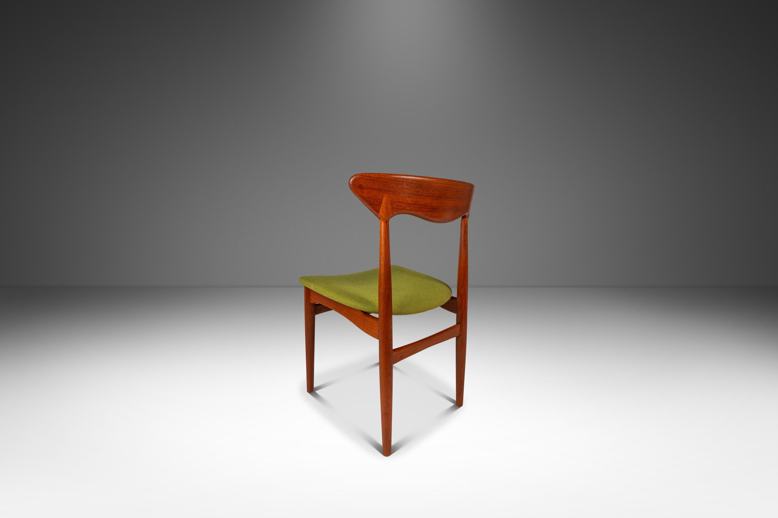Danish Rare Chair Attributed to Knud Færch for Slagelse Møbelvaerk, Denmark, c. 1960s For Sale