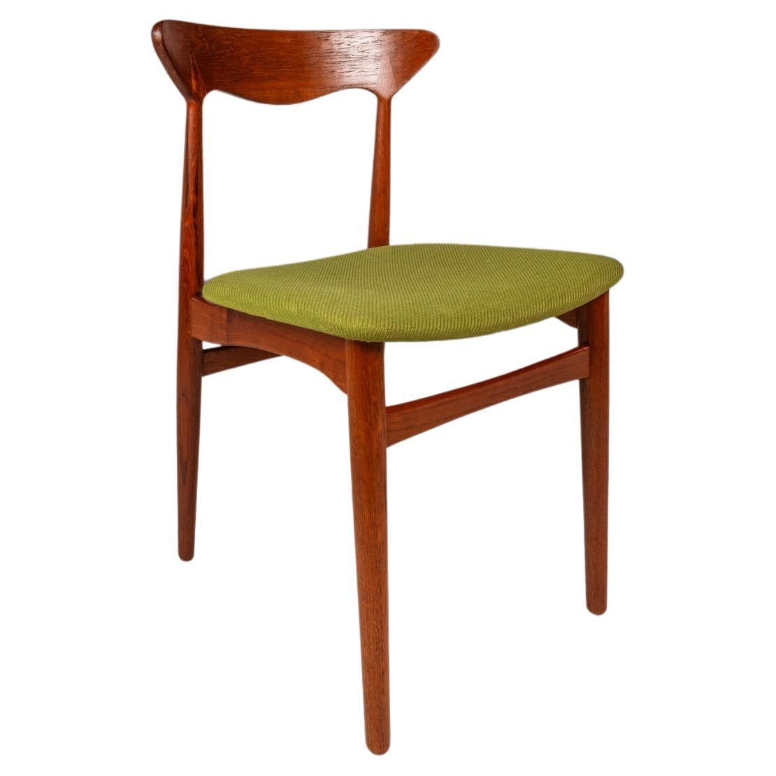 Seltener Stuhl, zugeschrieben Knud Færch für Slagelse Møbelvaerk, Dänemark, ca. 1960er Jahre