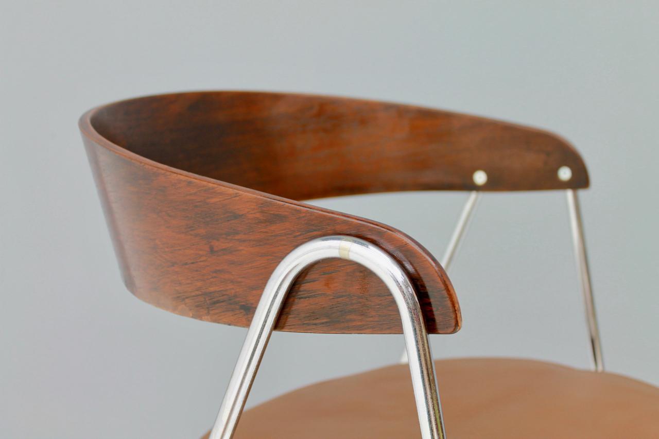 Mid-20th Century Rare Chair by Roland Rainer, Austria, 1965 For Sale