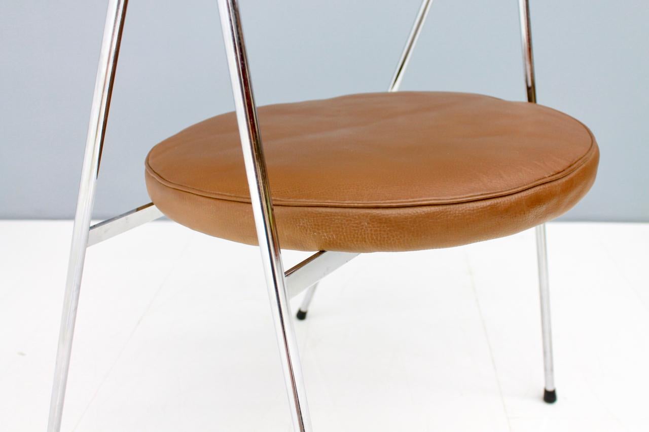 Metal Rare Chair by Roland Rainer, Austria, 1965 For Sale