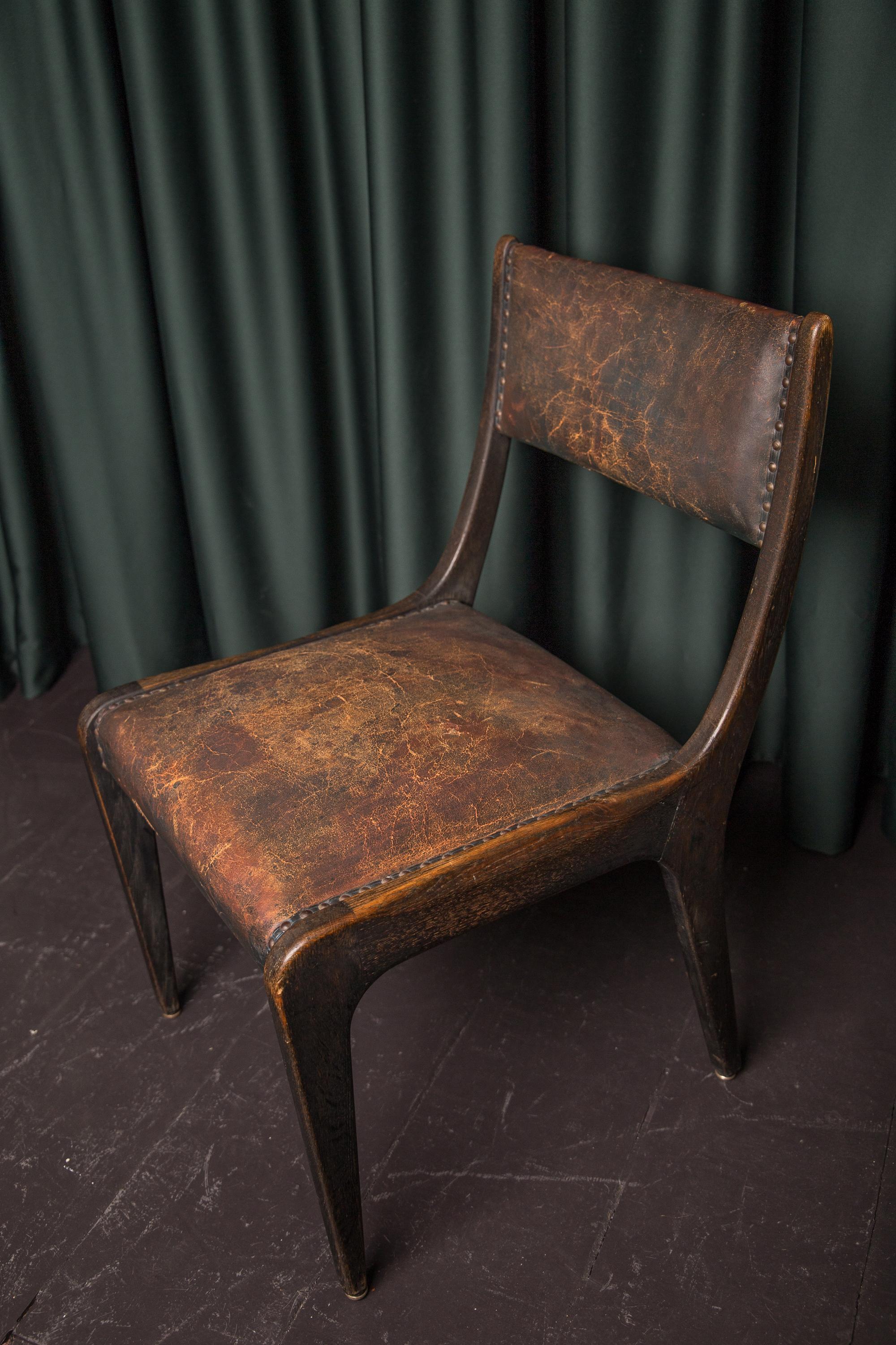 Rare Chair from the Cabinet of the Deutscher Bundestag, circa 1949 For Sale 3