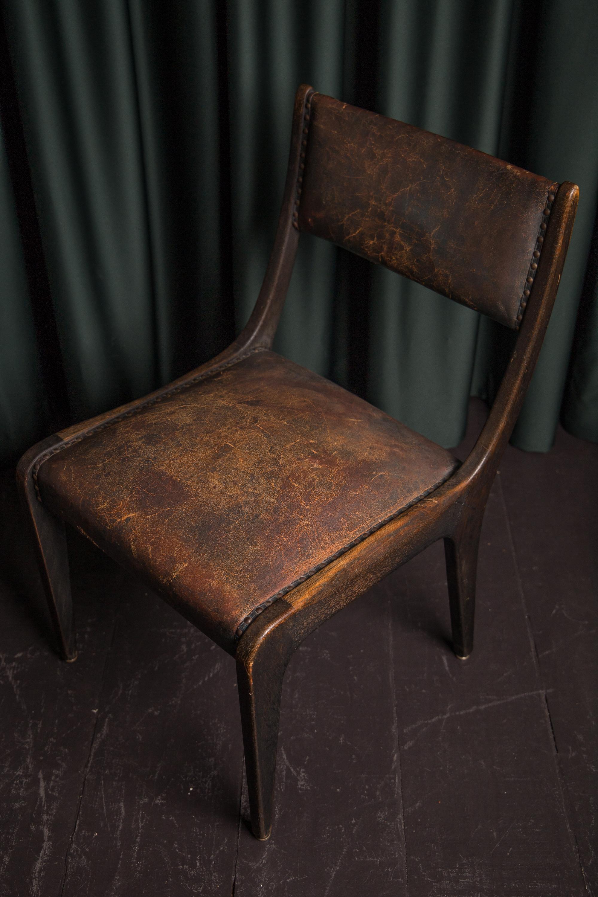 Rare Chair from the Cabinet of the Deutscher Bundestag, circa 1949 For Sale 4