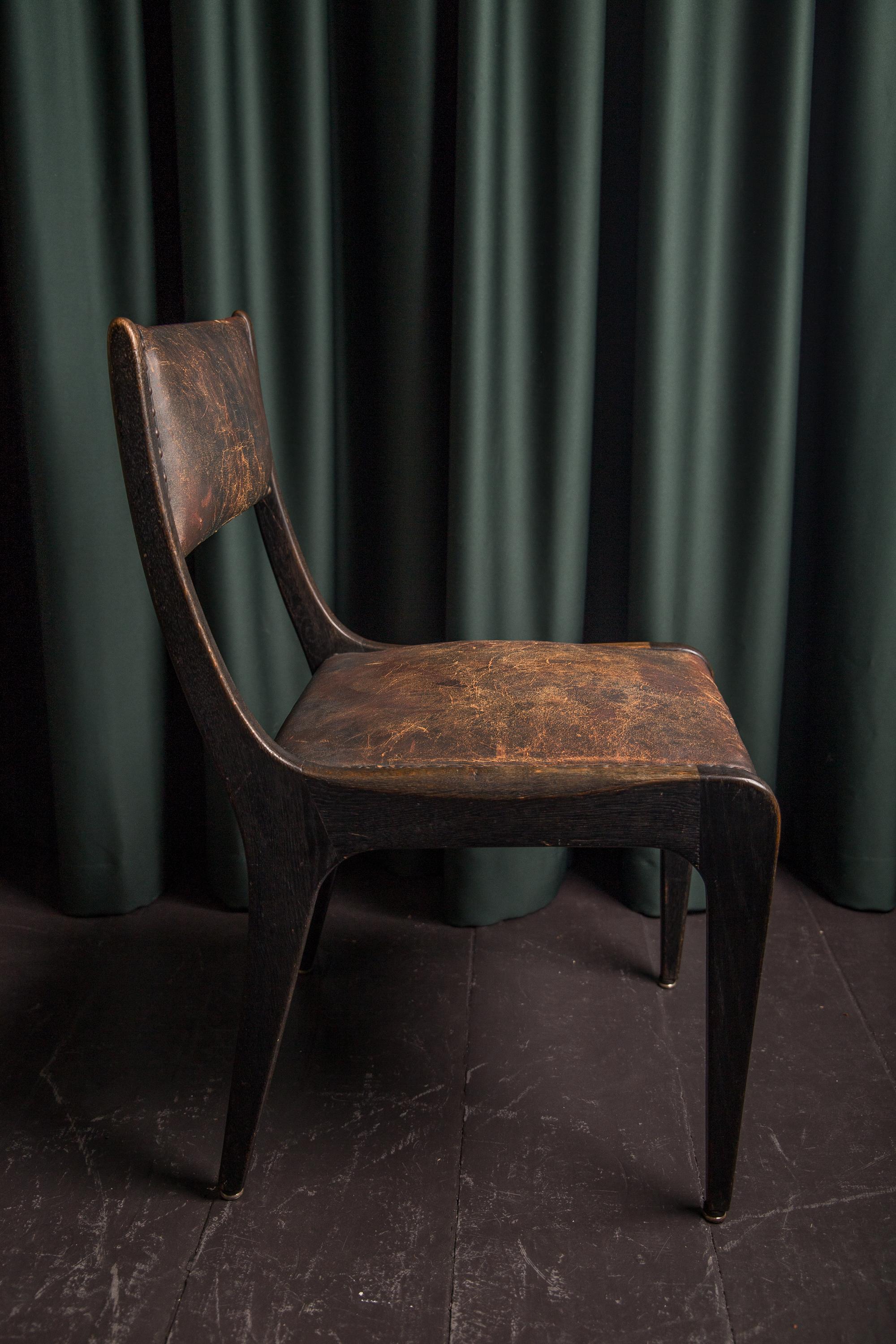 Rare Chair from the Cabinet of the Deutscher Bundestag, circa 1949 For Sale 5