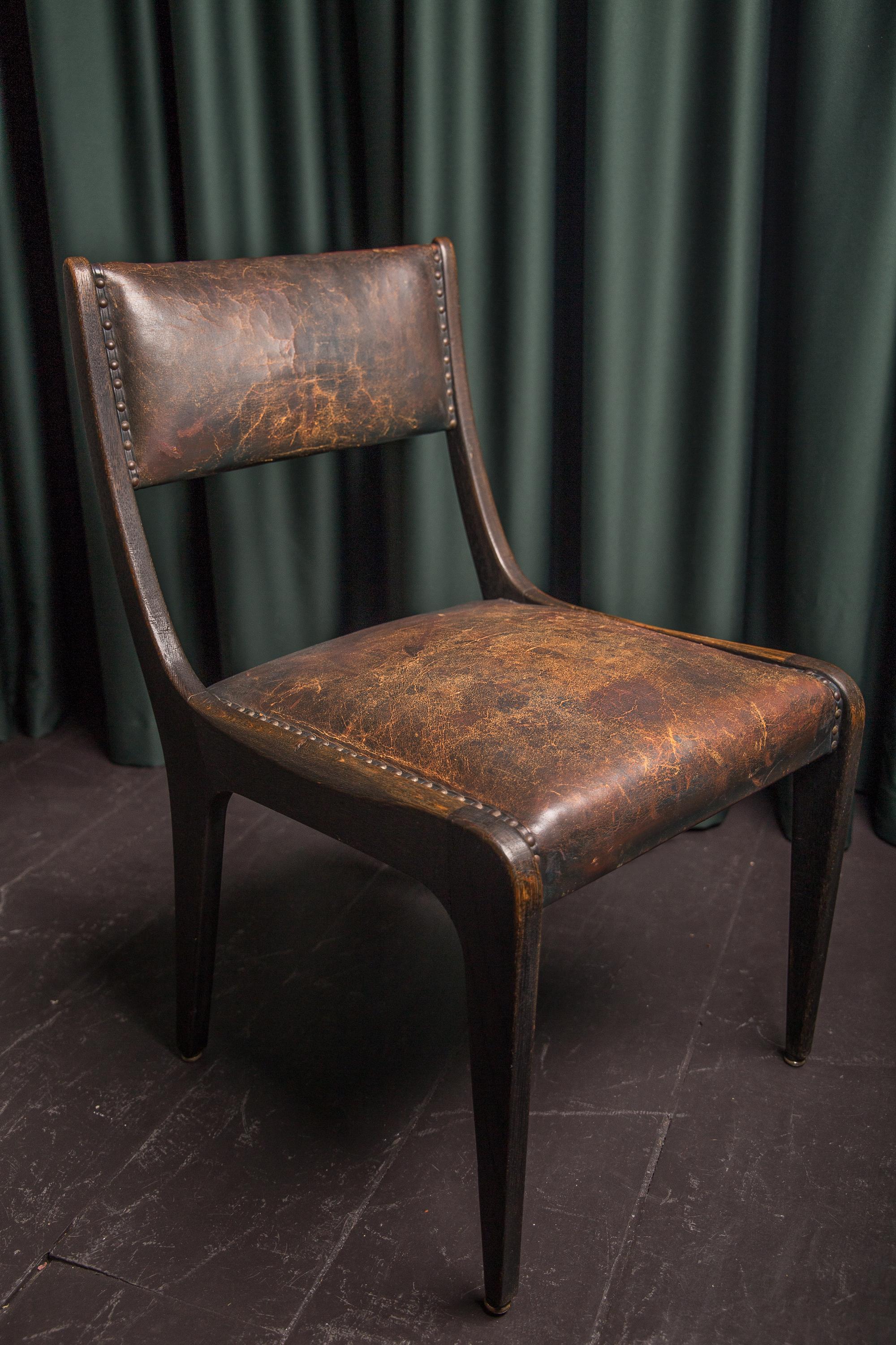Rare Chair from the Cabinet of the Deutscher Bundestag, circa 1949 For Sale 6