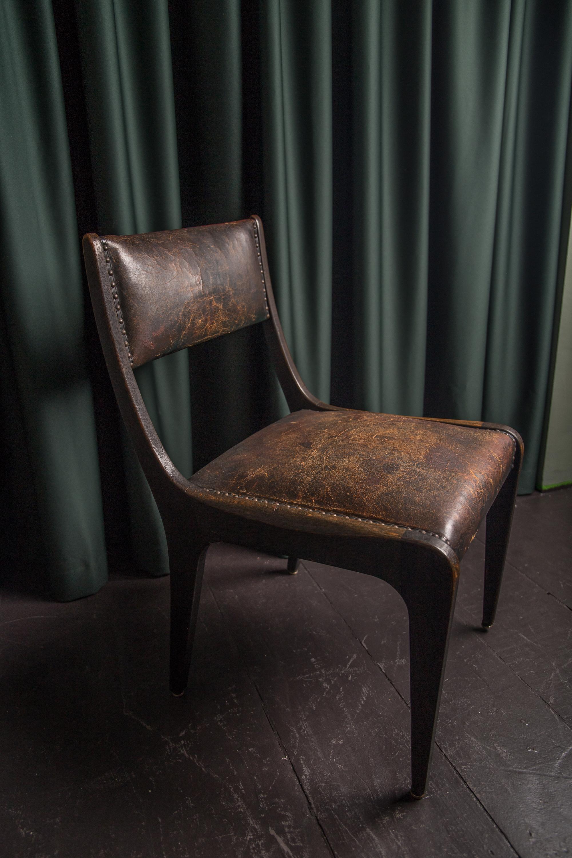 Rare Chair from the Cabinet of the Deutscher Bundestag, circa 1949 For Sale 1