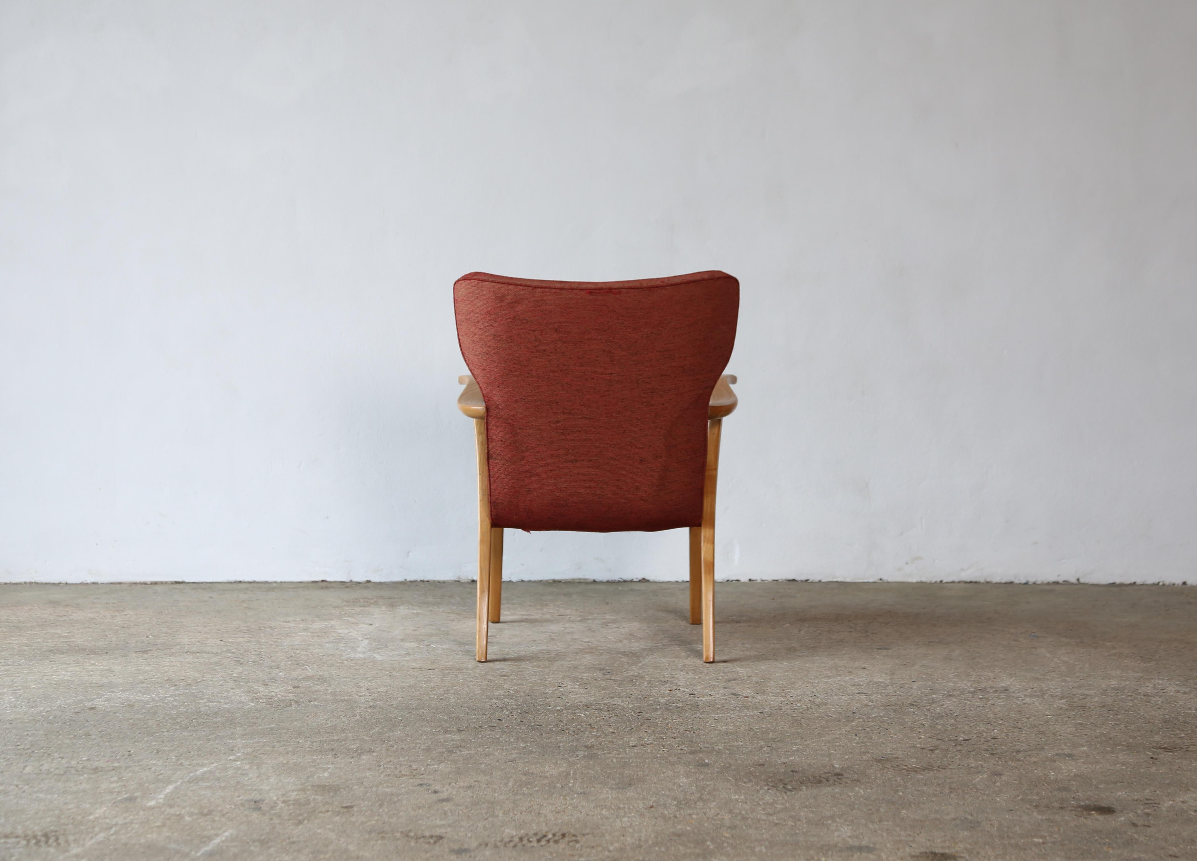 Rare Chair from the Gio Ponti designed sunken 1950s Andrea Doria Ocean Liner For Sale 3
