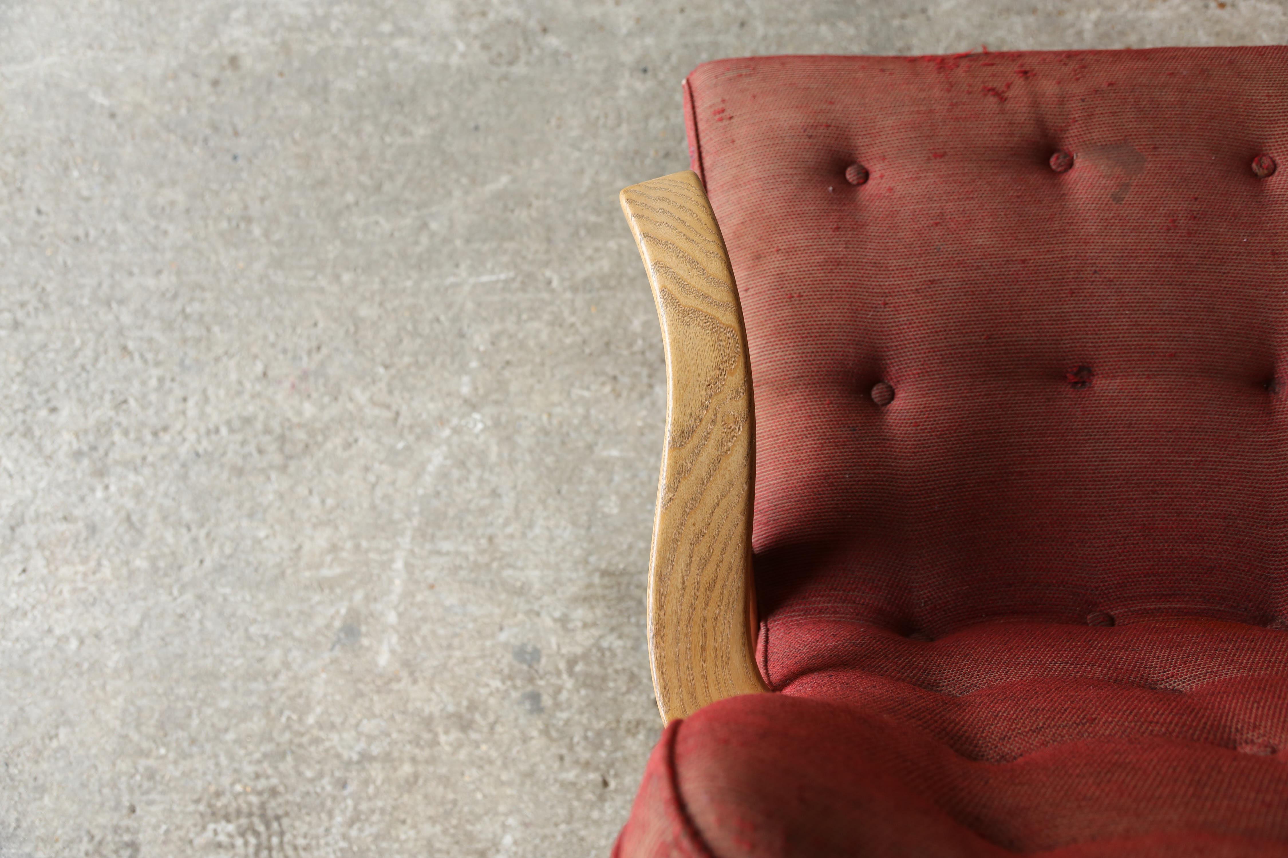 Rare Chair from the Gio Ponti designed sunken 1950s Andrea Doria Ocean Liner For Sale 5