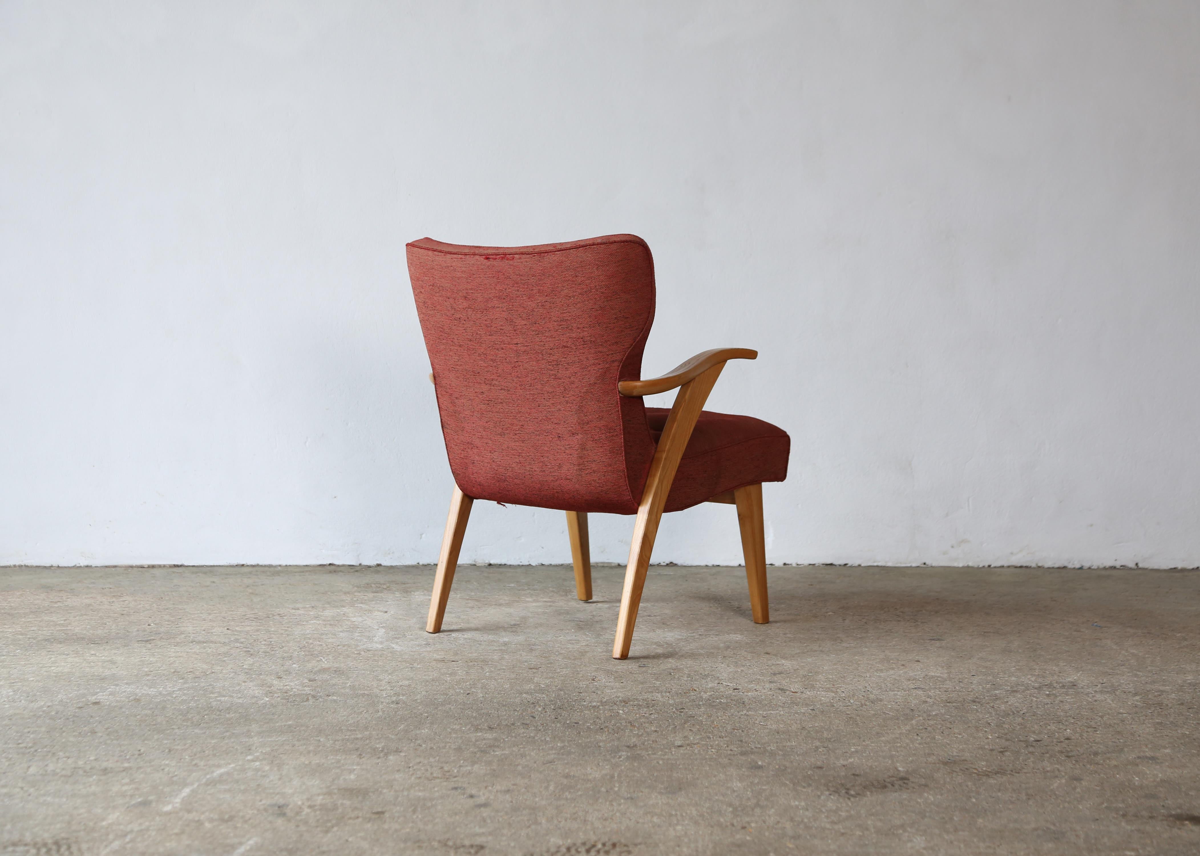 Rare Chair from the Gio Ponti designed sunken 1950s Andrea Doria Ocean Liner For Sale 2