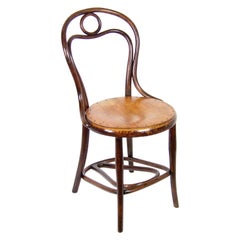 Seltener Stuhl Thonet Nr.31 mit Schuhabnehmer