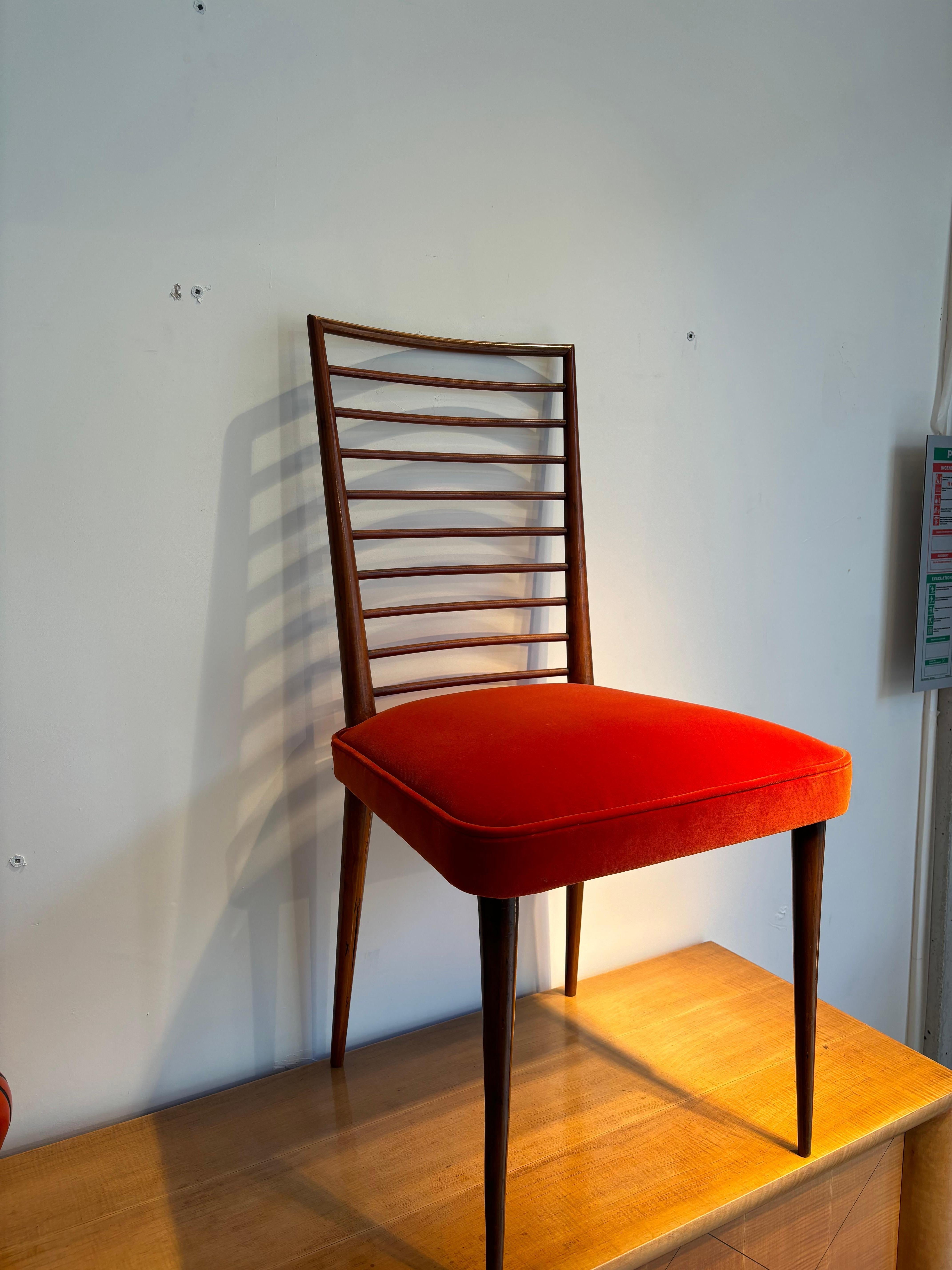 Rare chairs by Joaquim Tenreiro For Sale 4