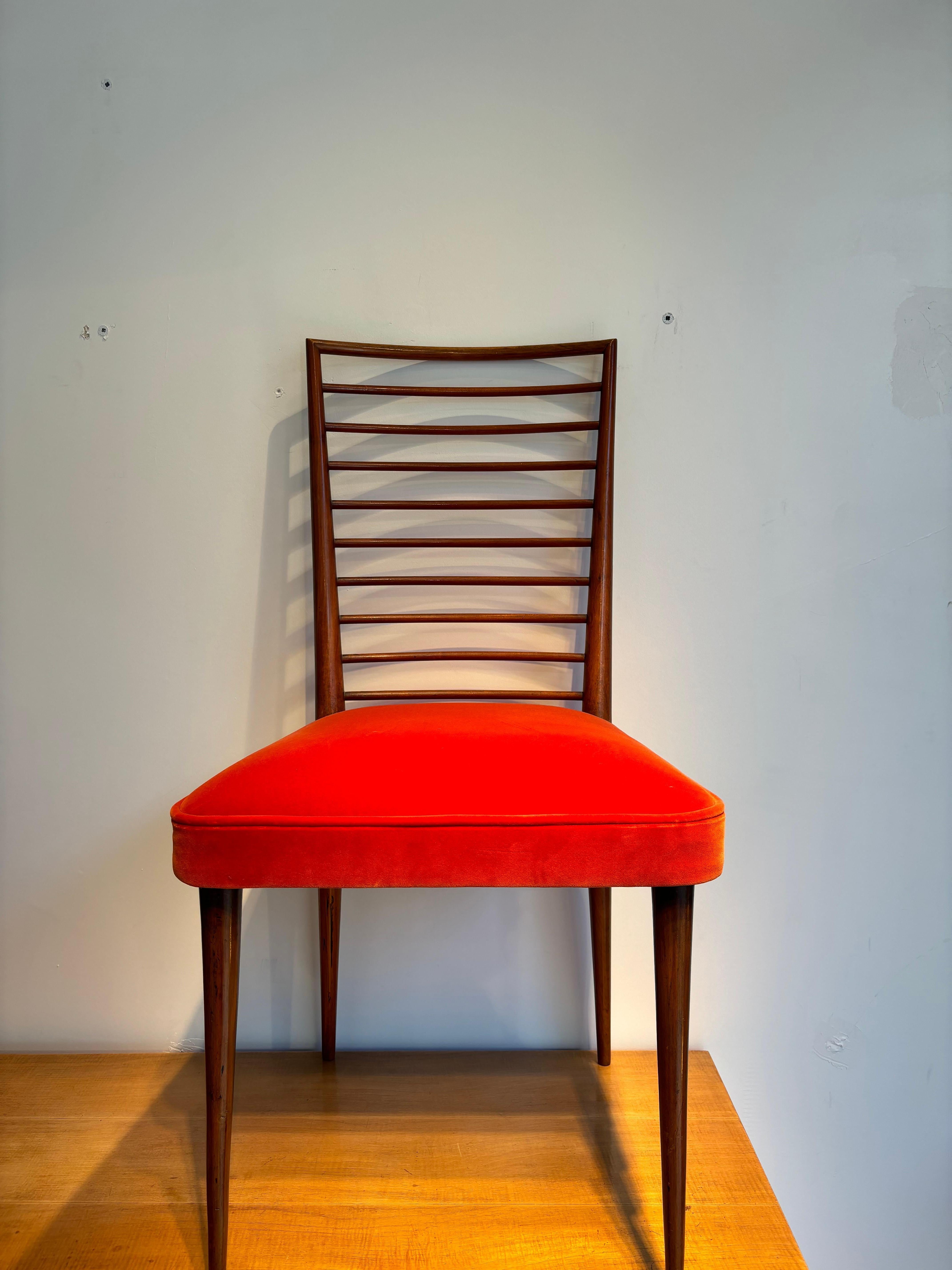 Mid-Century Modern Rare chairs by Joaquim Tenreiro For Sale
