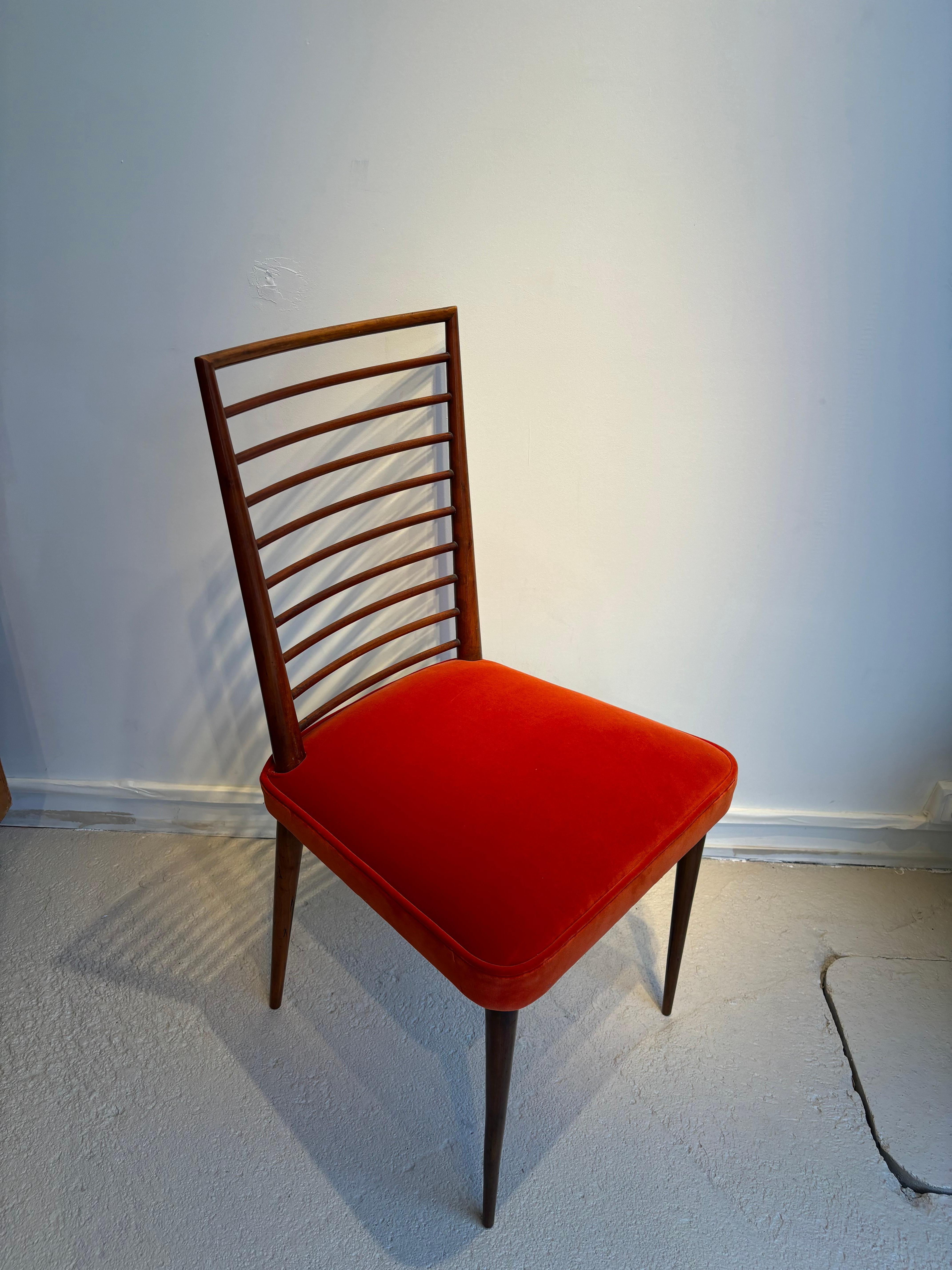 Brazilian Rare chairs by Joaquim Tenreiro For Sale