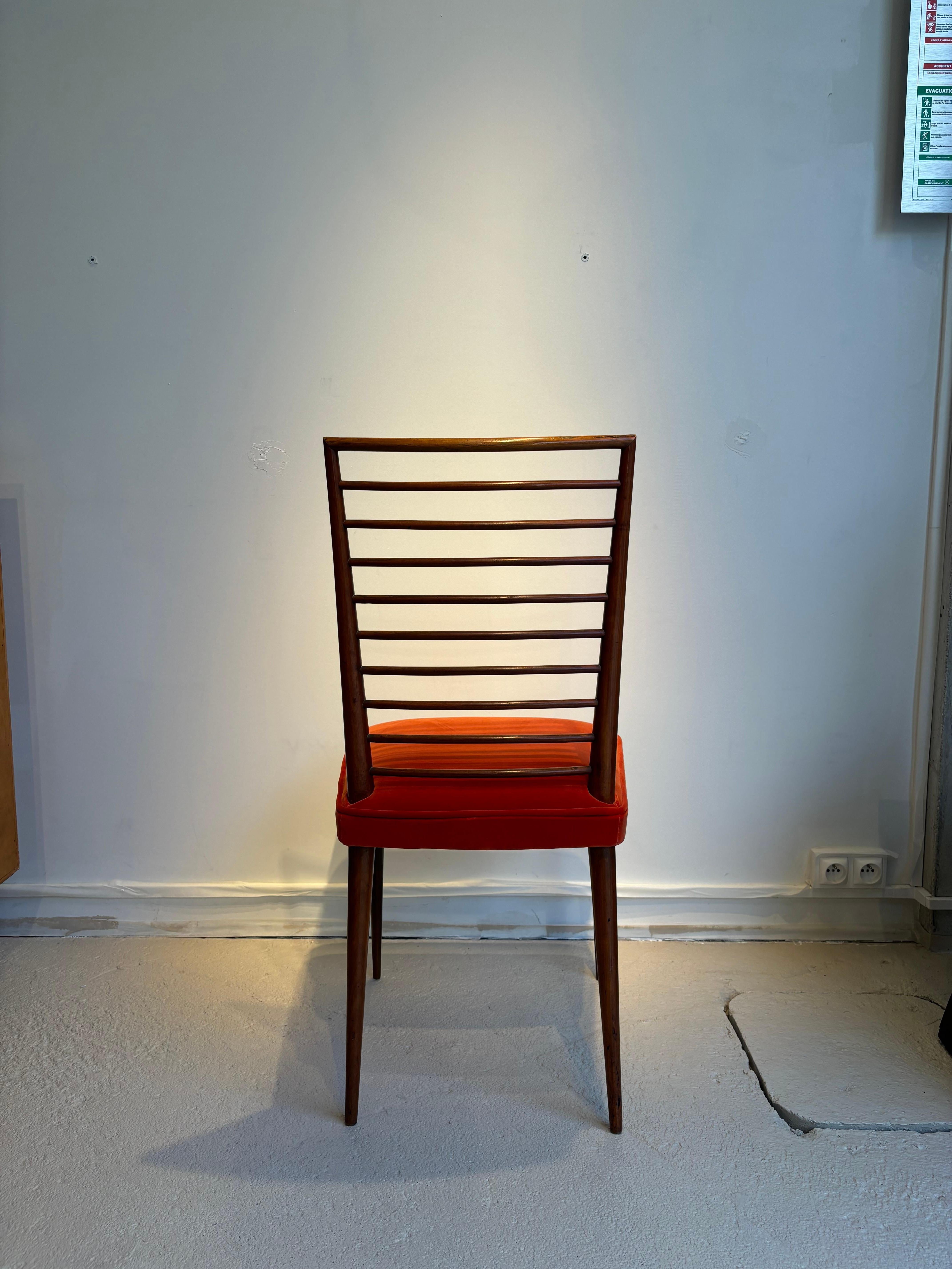 Rare chairs by Joaquim Tenreiro For Sale 1