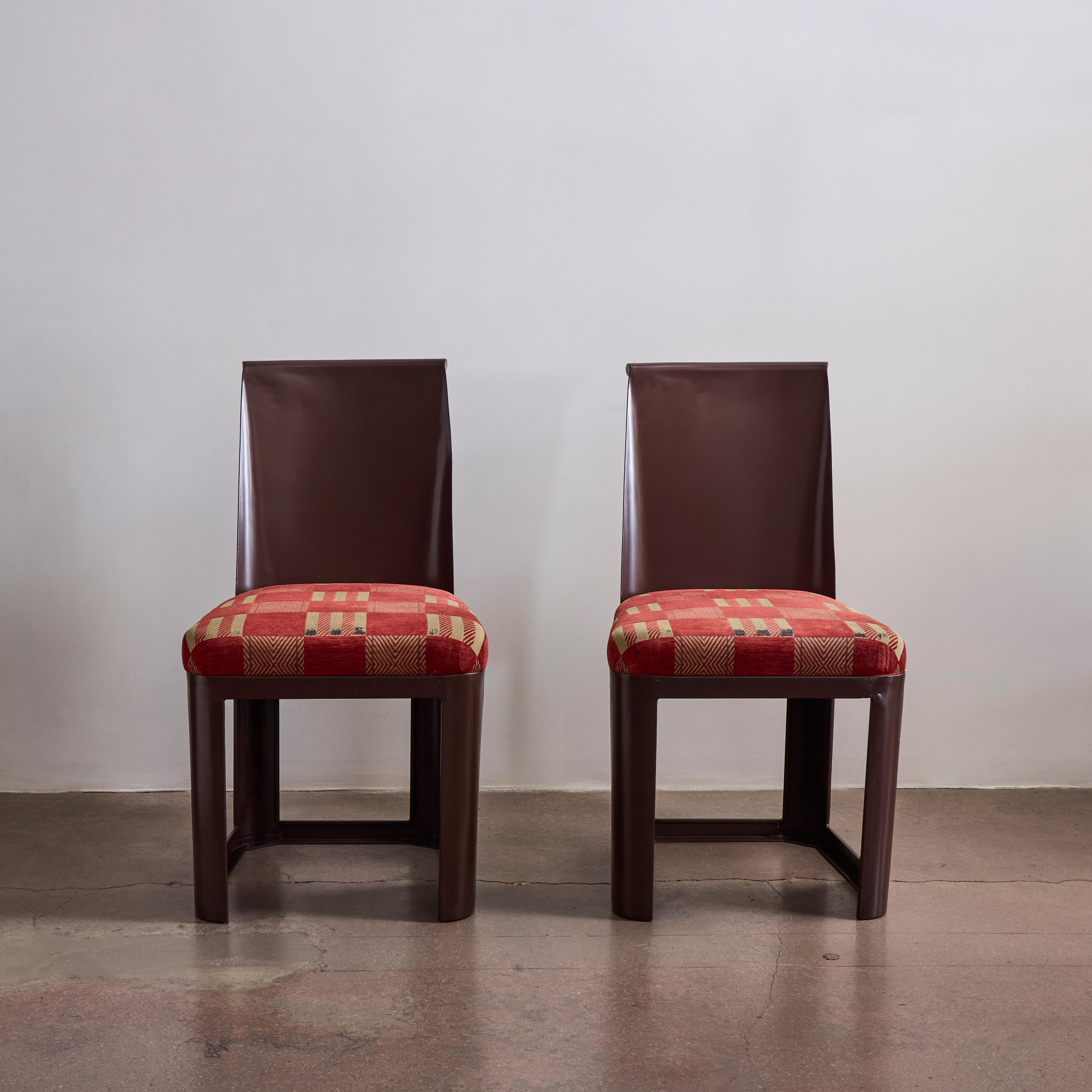 Metà XX secolo Rare Chairs by René Prou in vendita