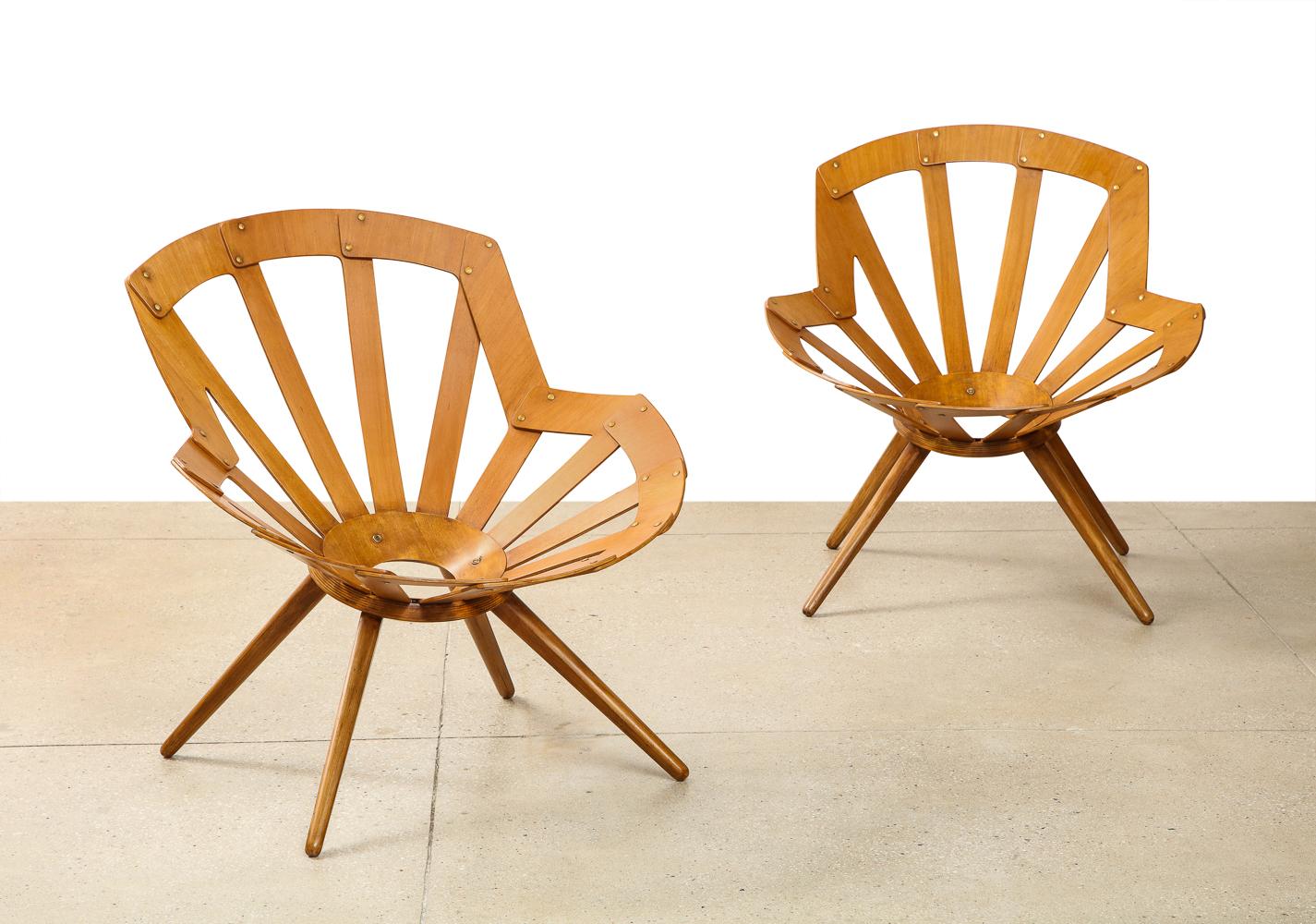 Rare Chairs by Vittorio Gregotti, Lodovico Meneghetti & Giotto Stoppino For Sale 4