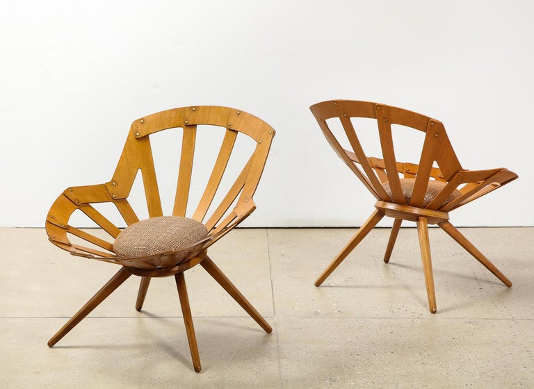 Italian Rare Chairs by Vittorio Gregotti, Lodovico Meneghetti & Giotto Stoppino For Sale