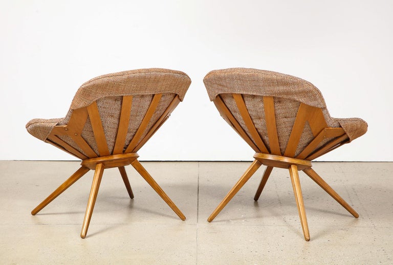 Rare Chairs by Vittorio Gregotti, Lodovico Meneghetti & Giotto Stoppino In Good Condition For Sale In New York, NY