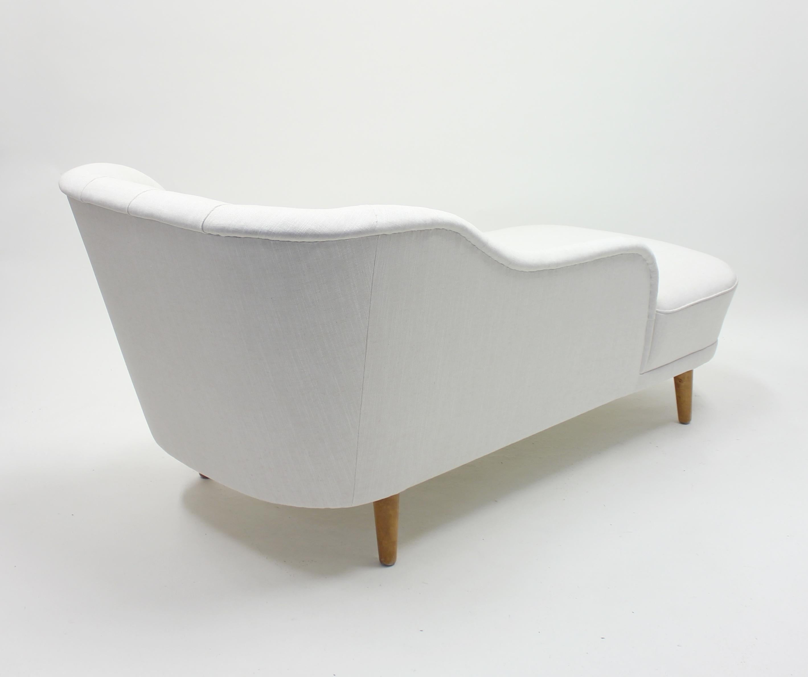 Rare Chaise Lounge, Attributed to Greta Magnusson Grossman, 1940s 3